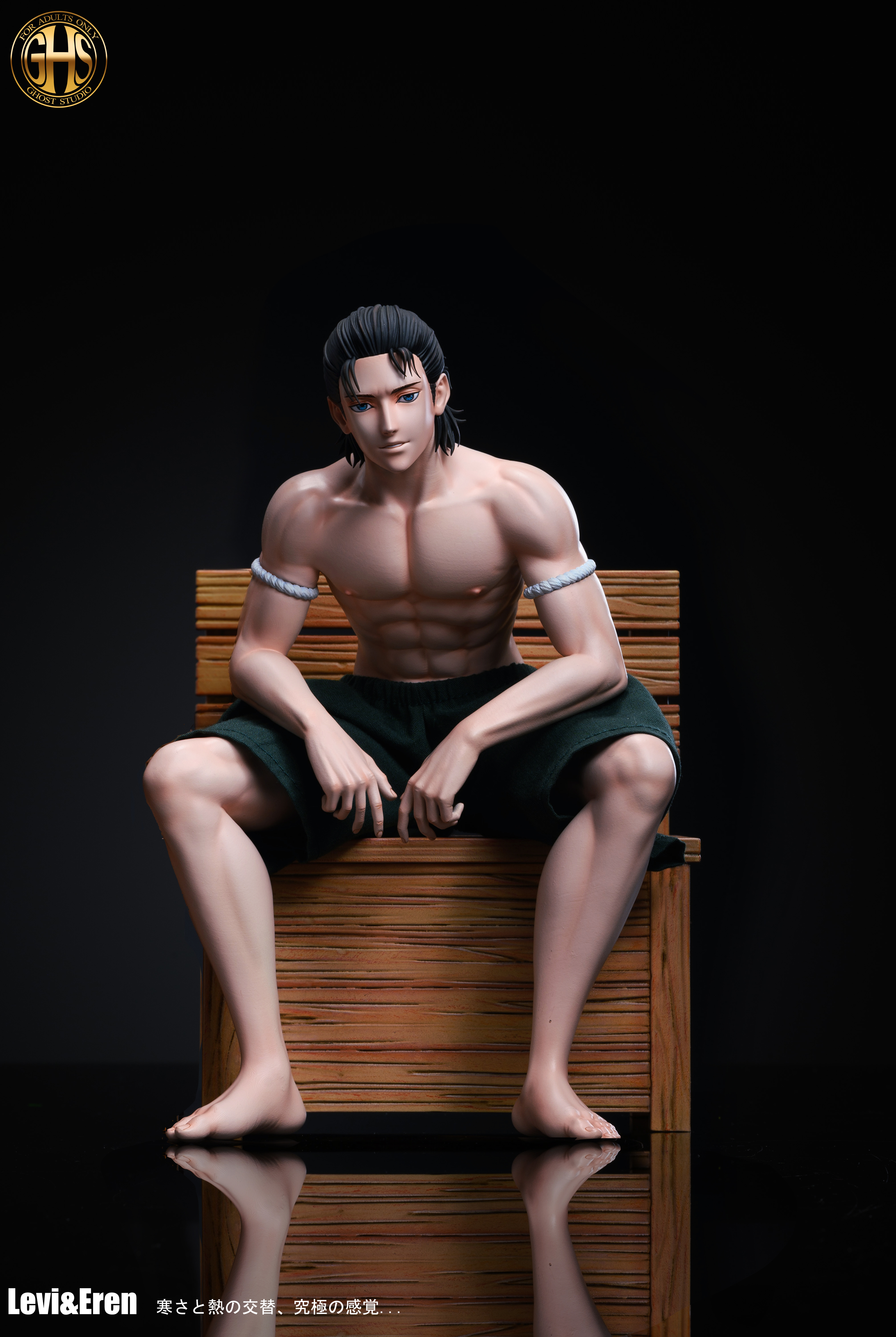 PRE-ORDER Ghost studio - Attack on Titan Eren & Levil 1/6 Statue(GK) (Adult 18+)