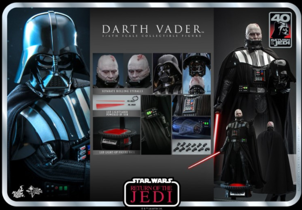 PRE-ORDER HotToys Star Wars: Episode Ⅵ Return of the Jedi Darth Vader 1/6 Action Figure