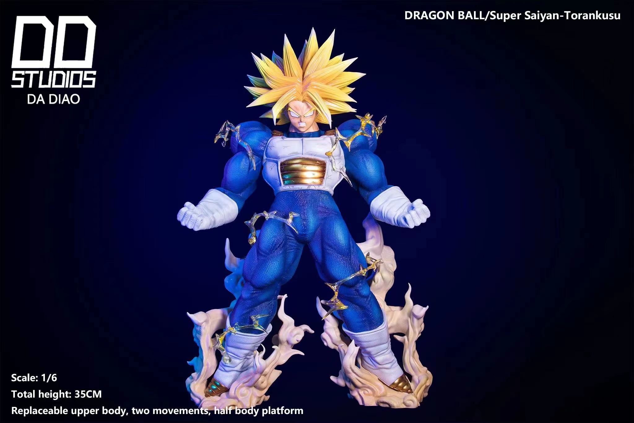 PRE-ORDER DD Studio - Dragon Ball 1/6 Series Super Saiyan 2 Trunks 1/6 Statue(GK)