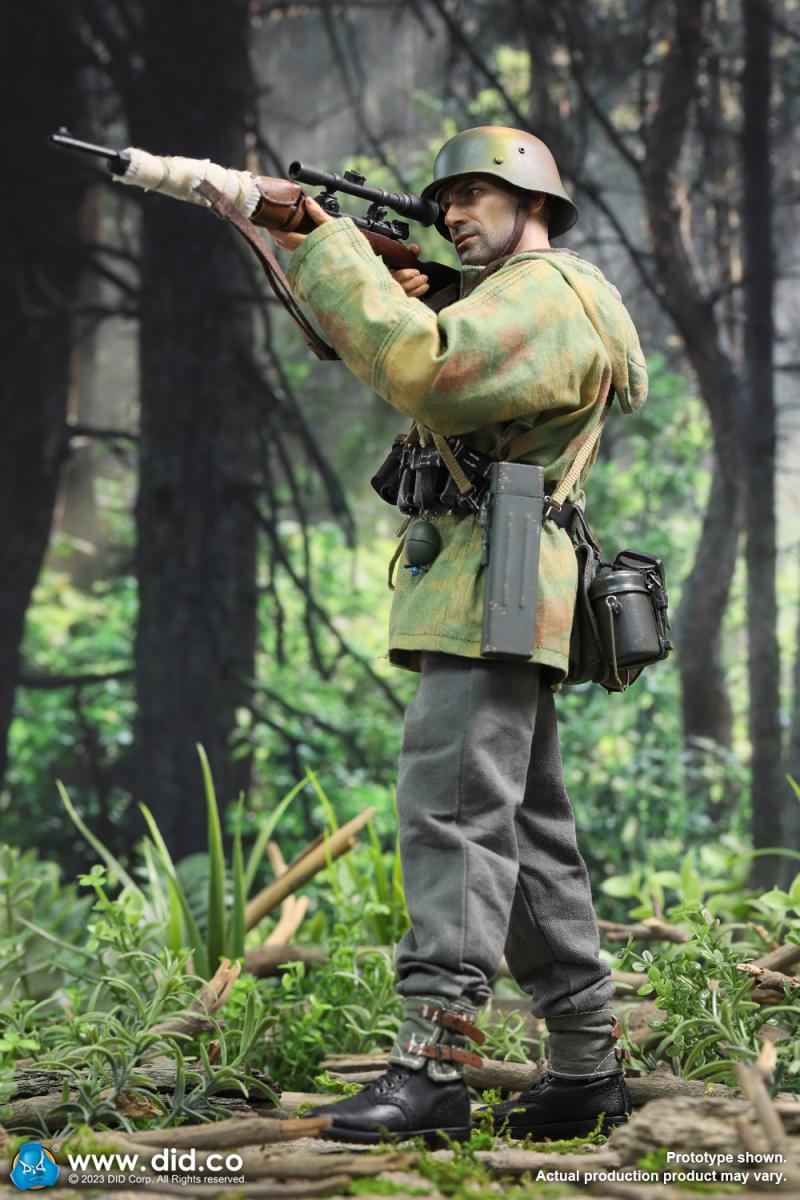 Pre-order 1/6 DID D80163 WWII German Wehrmacht-Heer Sniper – Wolfgang Action Figure