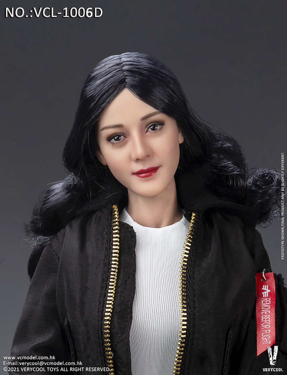 VERYOOL 1/6 Scale Asian Beauty STAR Reba Head Sculpture Model VCL-1006 Fit 12 Female Action Figure Body For Fans Collection