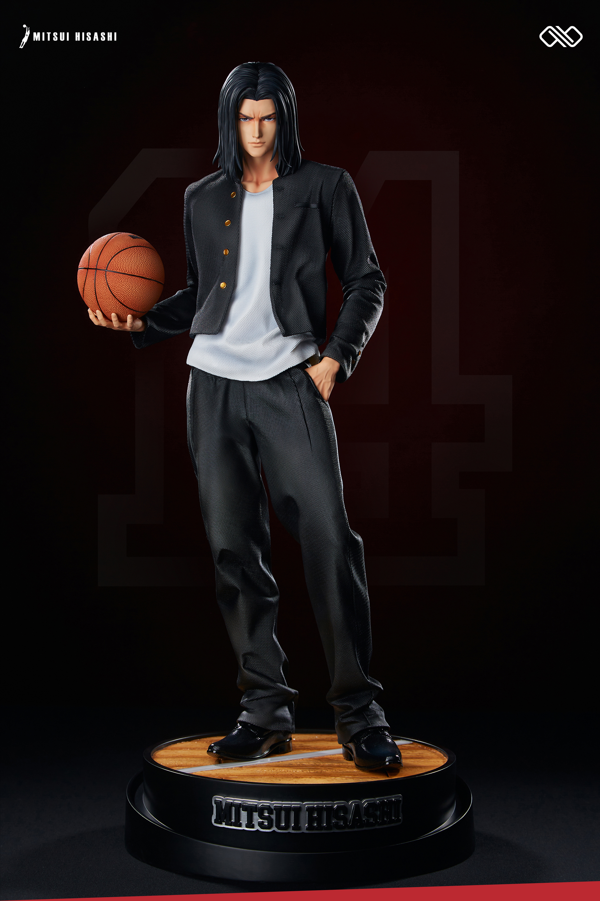 PRE-ORDER Unlimited Studio - SLAM DUNK - Long Hair Hisashi Mitsui –1/6 & 1/4 Statue(GK)