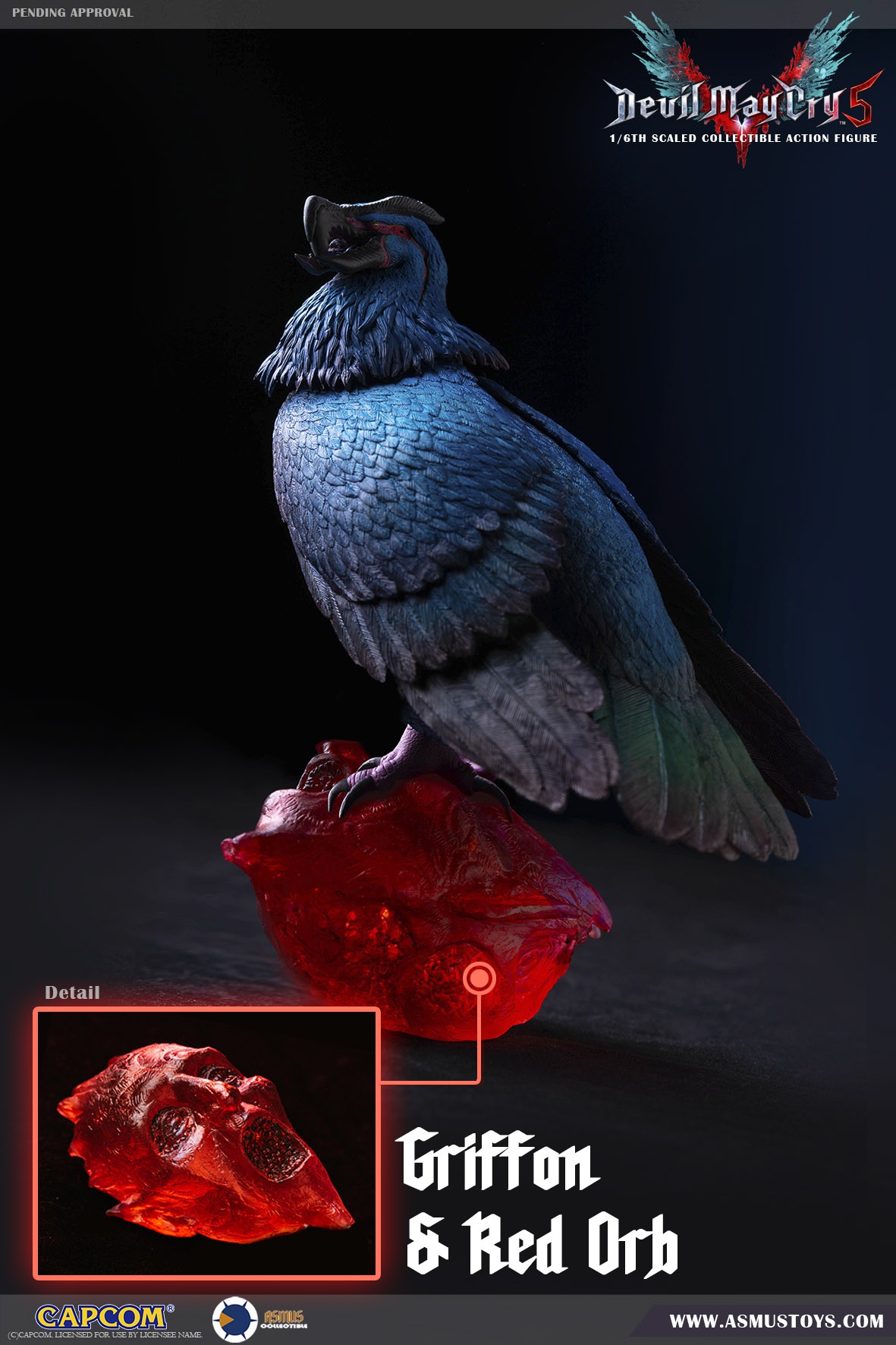PRE-ORDER Asmus Toys - Devil May Cry 5 SERIES - GRIFFON DMC501G1/6 Statue(GK)