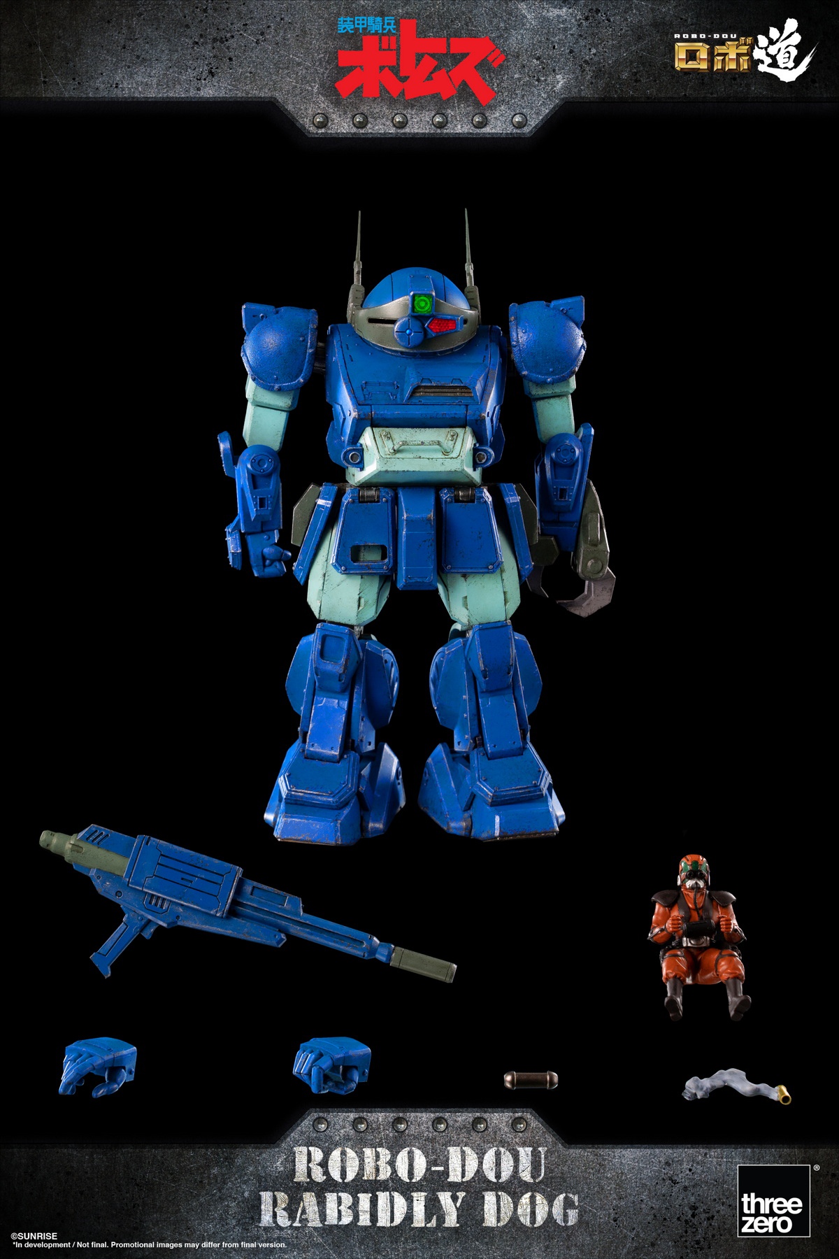 PRE-ORDER Threezero - DOU Armored Trooper Votoms - Rabidly Dog ROBO (3Z01760W0) Action Figure