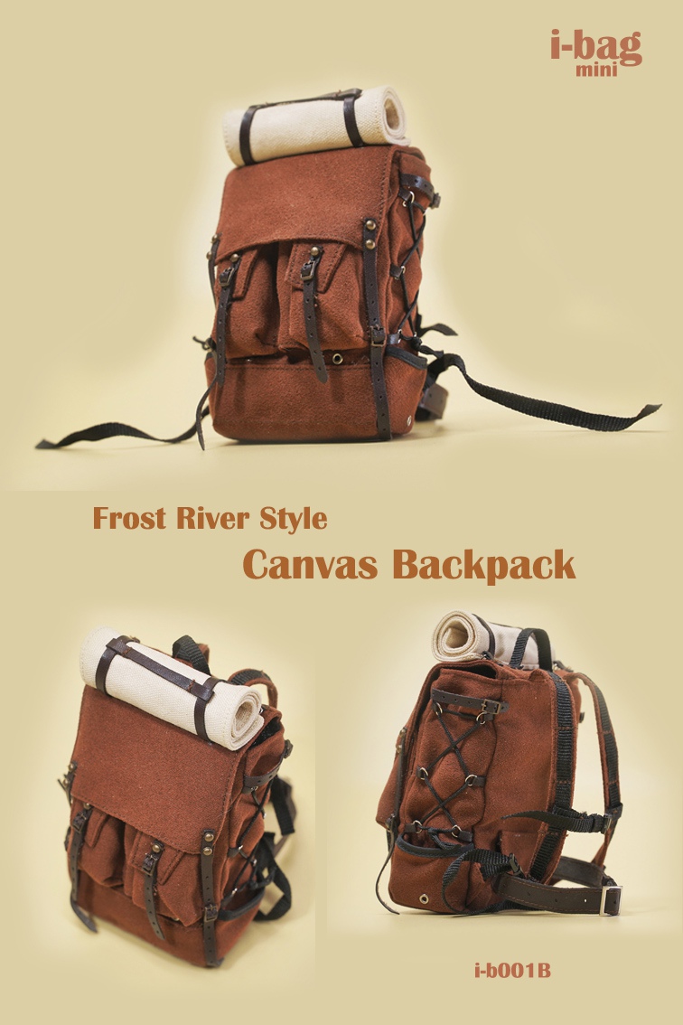 PRE-ORDER i-bag Studio Frost River Style canvas Backpack ( i-b001A/B ) 1/6 Scence