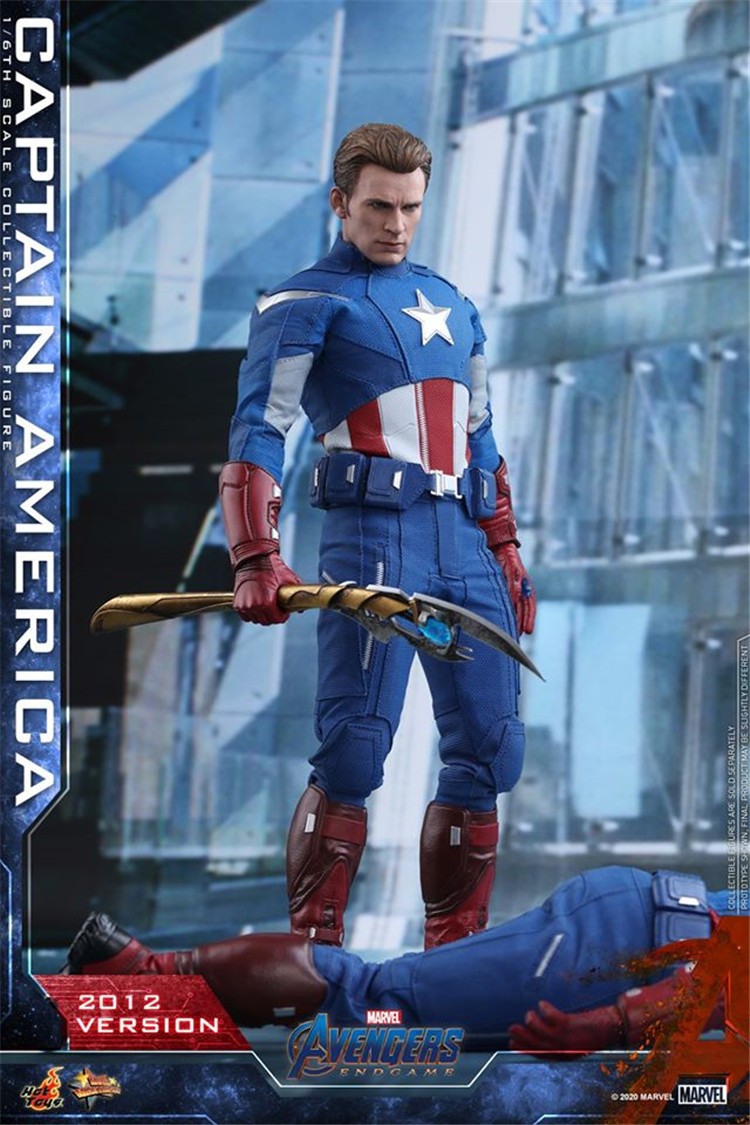 【IN STOCK】Hottoys HT MMS563 Avengers Captain America Loki's Scepter 1/6 Action Figure