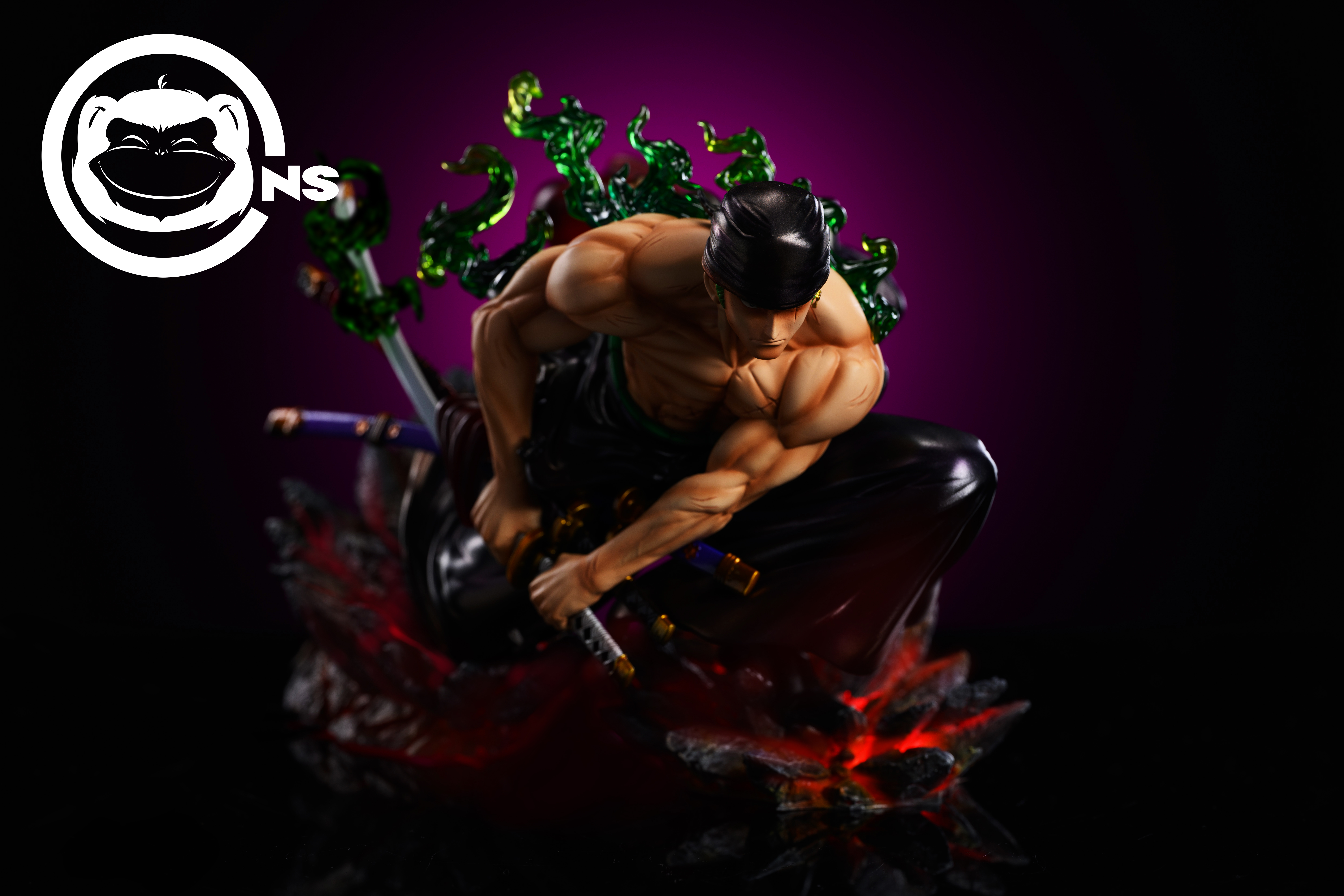 PRE-ORDER CNS Studio - One Piece Lion's Song Roronoa Zoro Statue(GK)