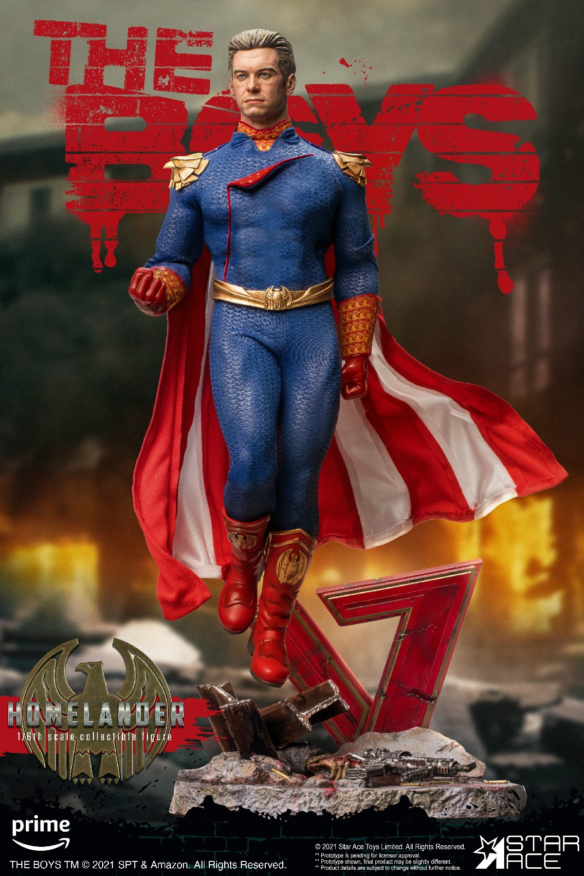 【IN STOCK】Star Ace Toys SA0106 The Boys Homelander 1/6 Action Figure Deluxe Edition