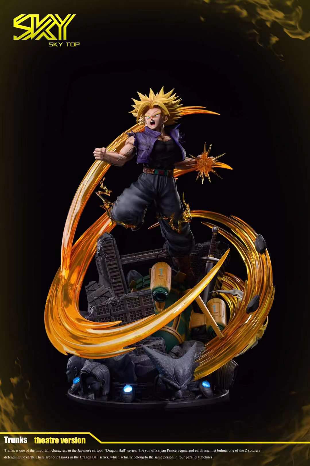 Pre-order Sky Top Studio 1/6 & 1/4 Dragon Ball Theatre Version Trunks Statue