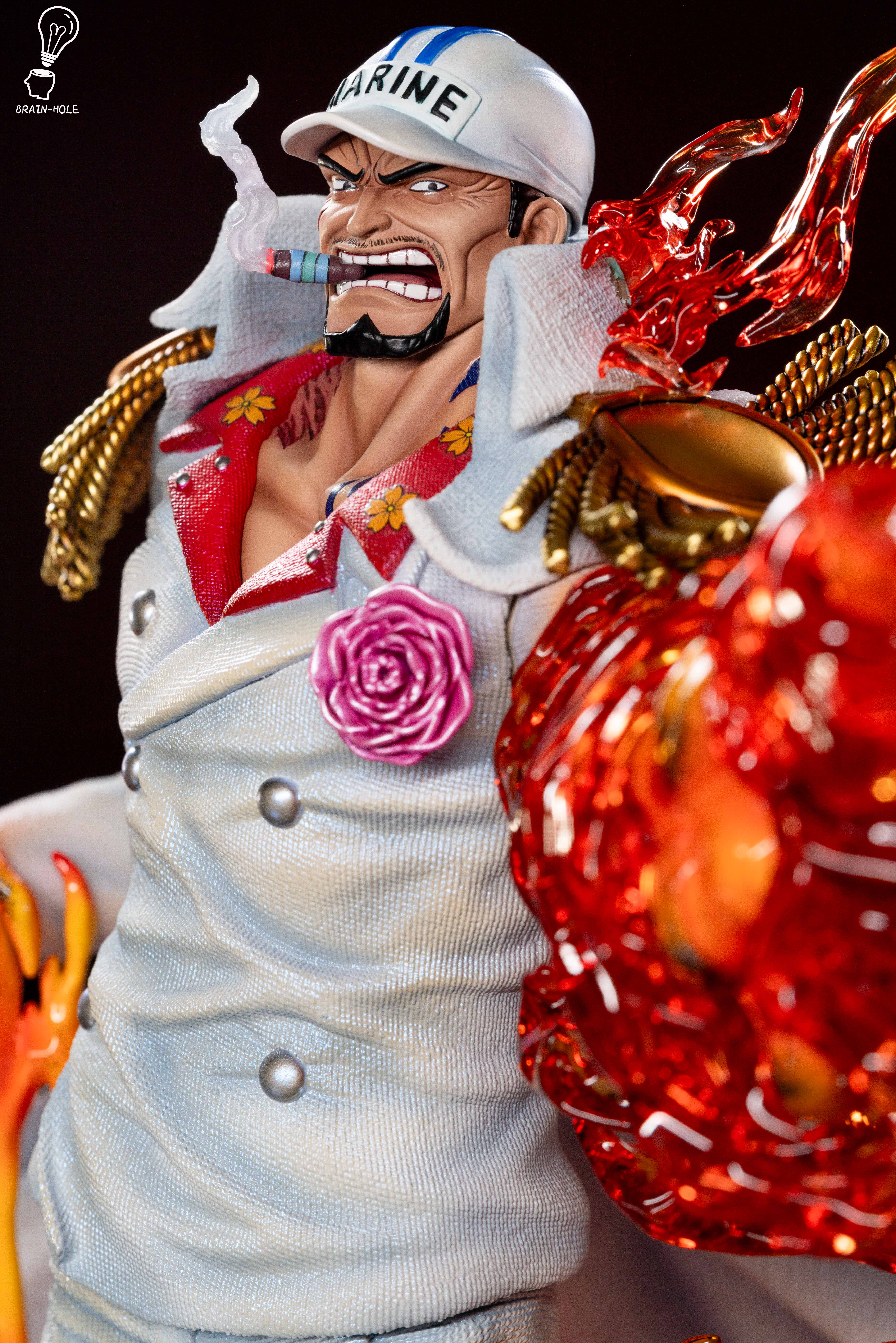 PRE-ORDER Brain-Hole Studio - One Piece Standing Marshal Sakazuki Statue(GK)