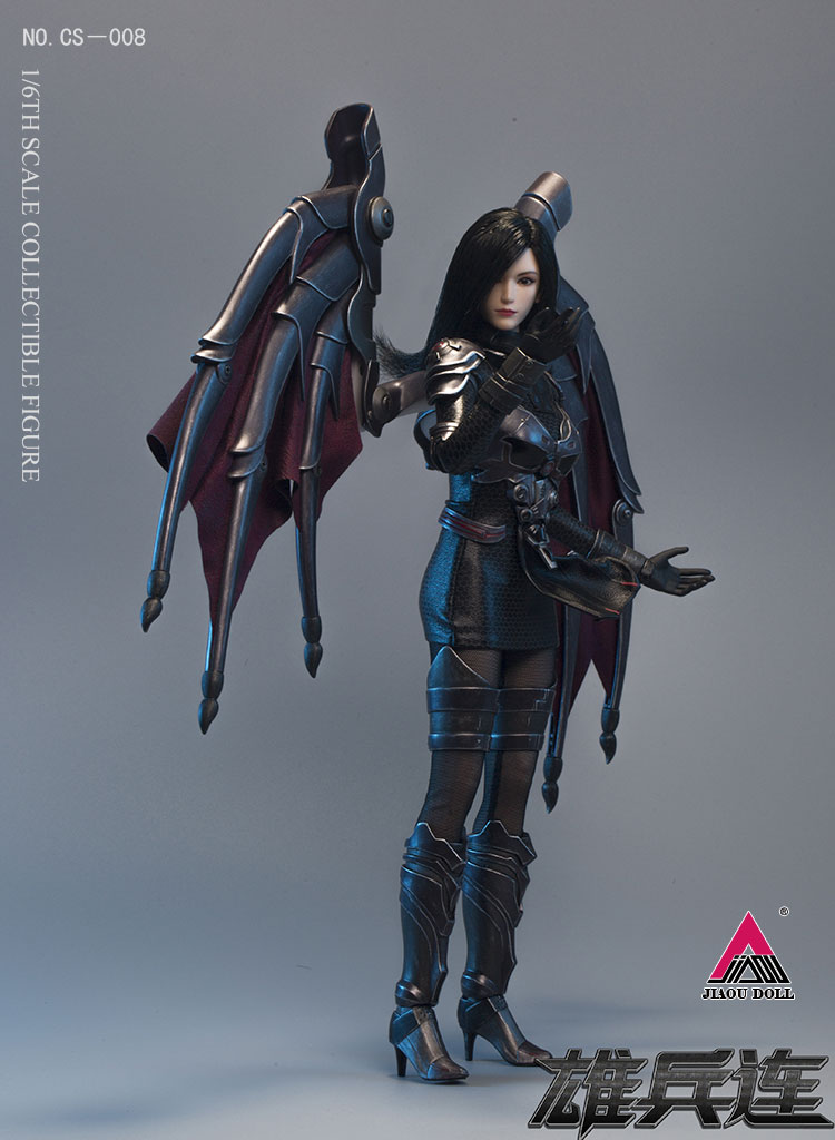 In-Stock JIAOU DOLL Genuine Authorized Seminary Cold Ice Casual (CS-008B ) Version 1/6 Action Figure