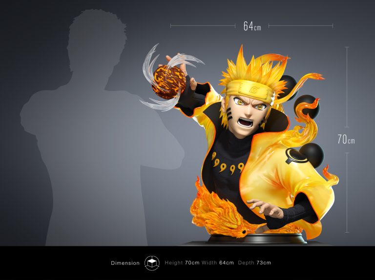 CHIKARA Studio - Naruto Uzumaki Naruto Rikudousennin Modo 1/1 Bust Statue(GK)