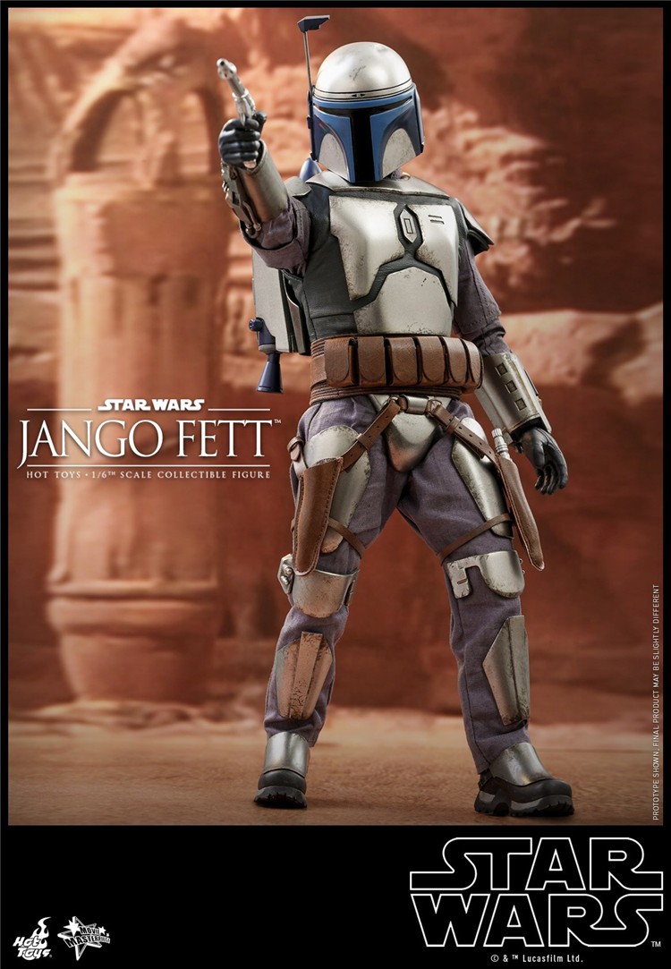 【IN STOCK】Hottoys MMS589 Star Wars Episode II Attack of the Clones Jango Fett 1/6 scale Action Figure