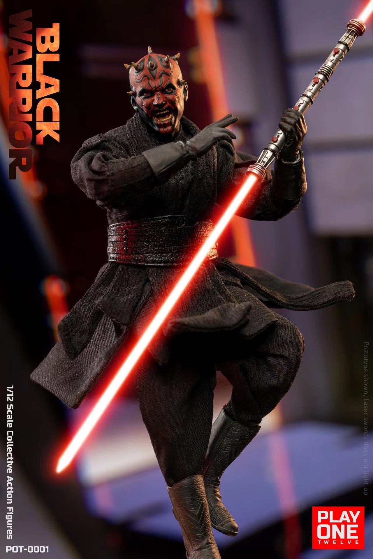 PRE-ORDER Play One Twelve Studio Black Warrior 1/12 Action Figure