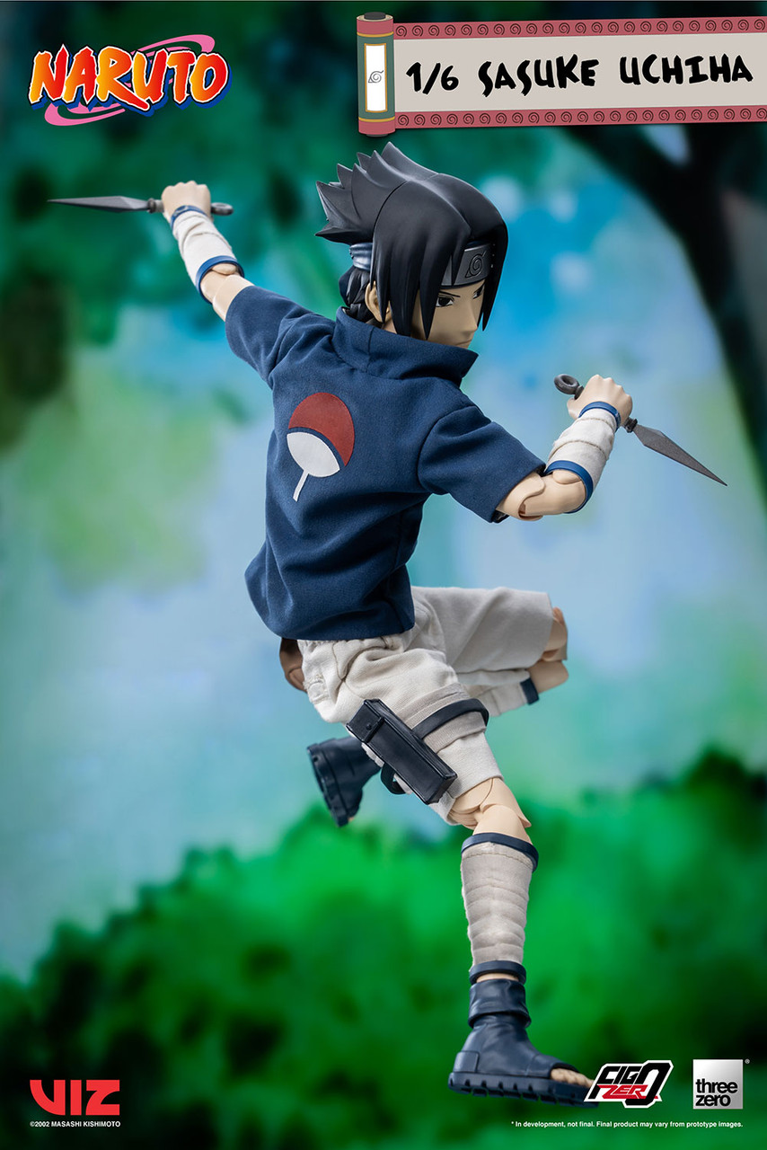 Pre-order Threezero 3Z0261 Naruto FigZero 1/6 Action Figure Sasuke Uchiha