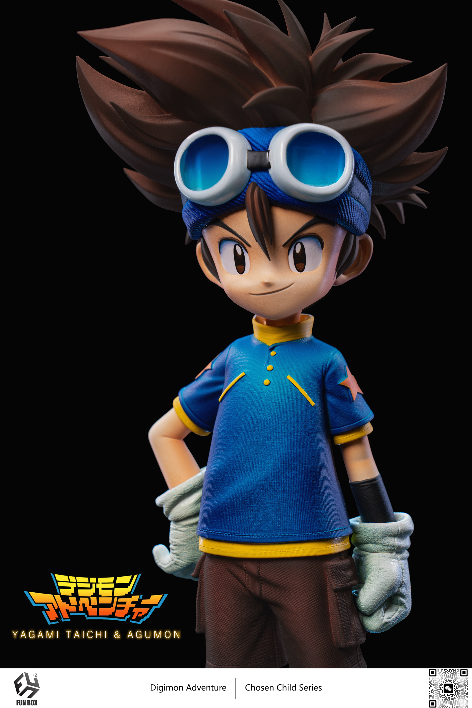 PRE-ORDER Funbox Studio - The chosen child - Yagami Taichi & Agumon 1/6 Statue(GK)