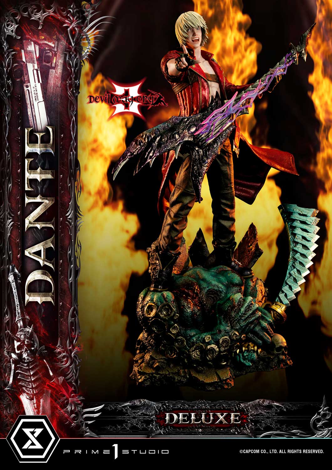 PRE-ORDER Prime 1 Studio - Devil May Cry - DANTE UPMDMC3-01DX 1/4 Action Figure
