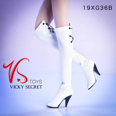 VSTOYS 19XG36 1/6 Over the knee boots Solid for 12inch female plain body