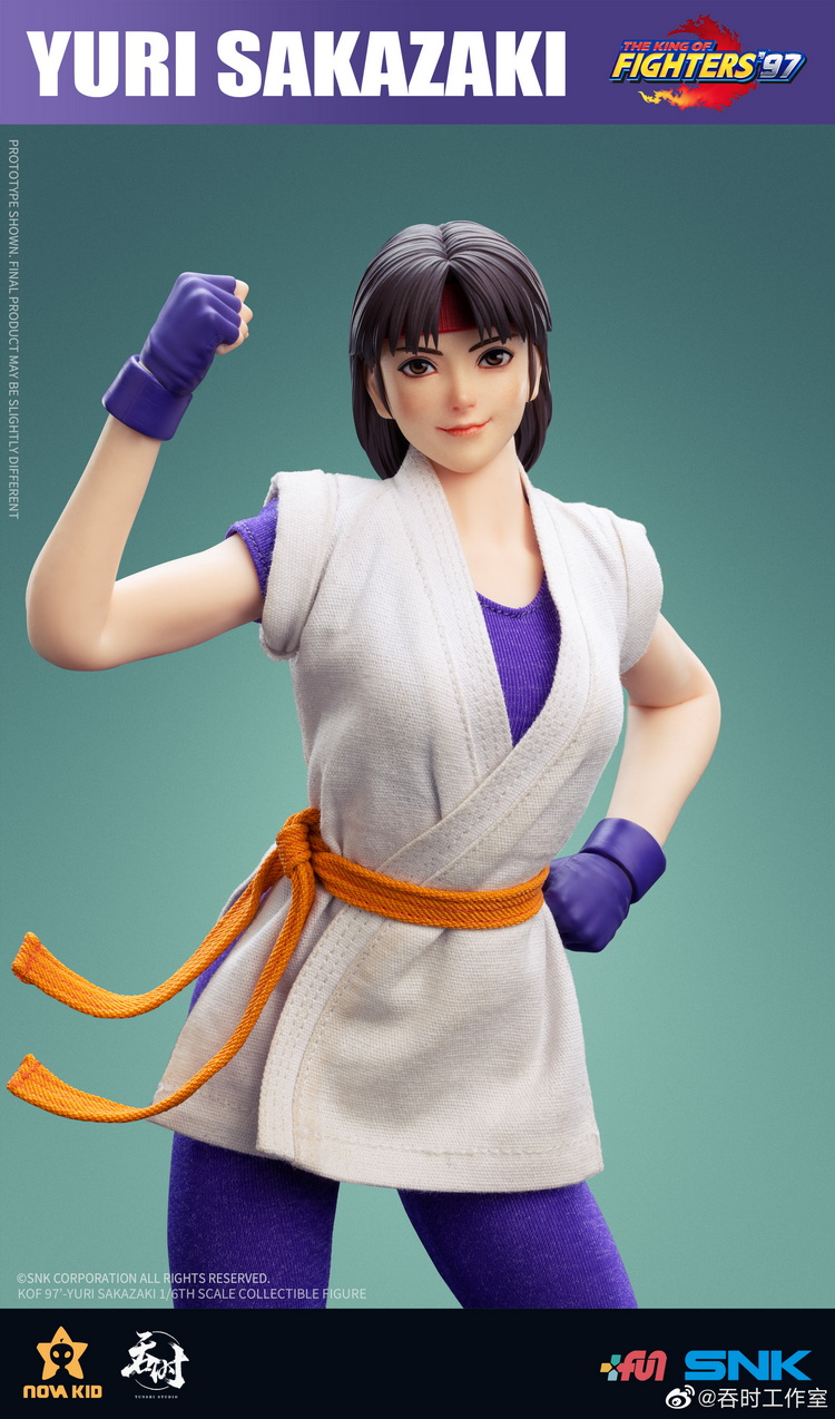 Pre-order Tunshi Studio 1/6 Action Figure The King Of Fighters 97 Yuri Sakazaki