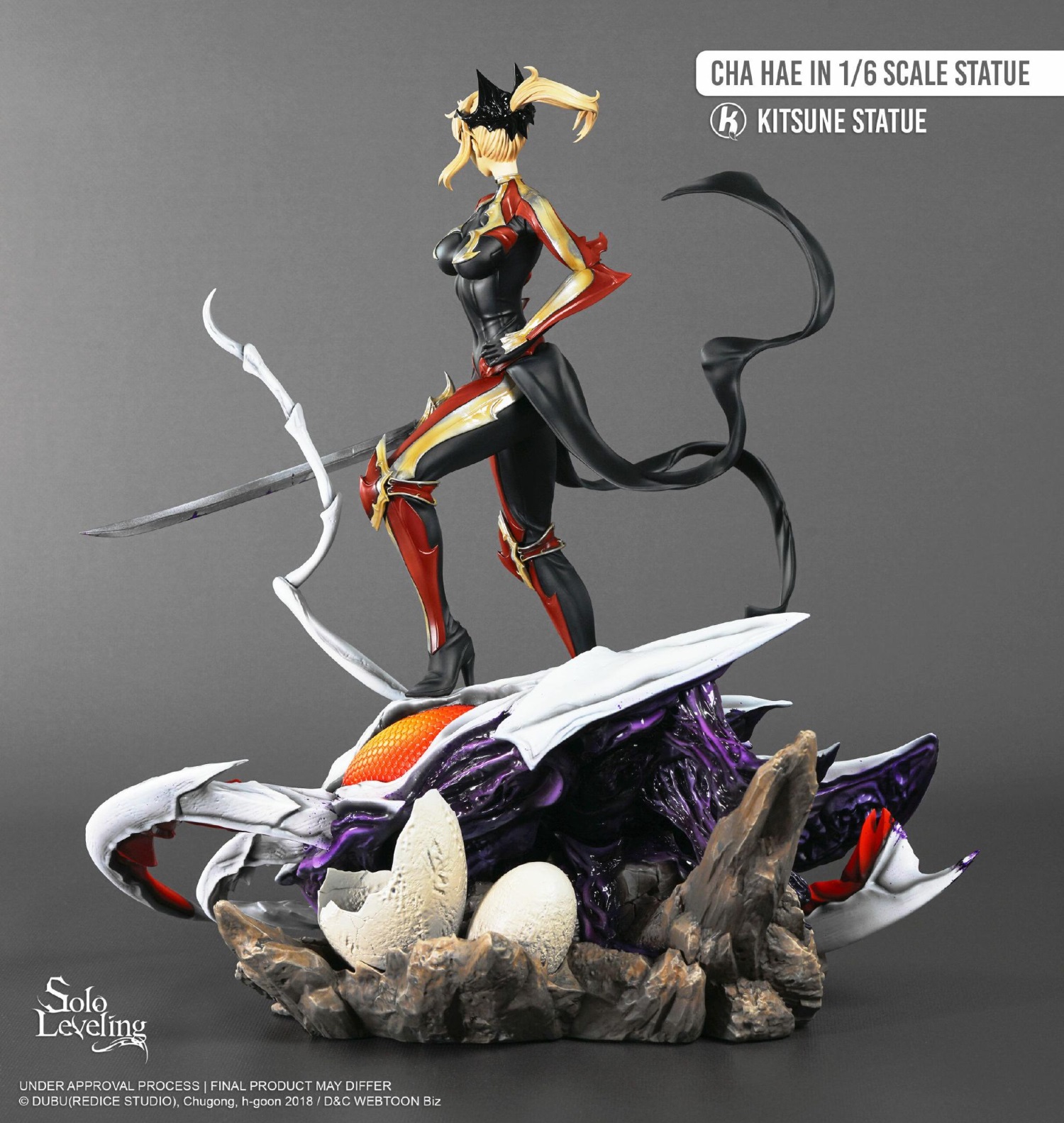 PRE-ORDER KITSUNE STATUE STUDIO Solo Leveling CHA HAE IN 1/6 Statue(GK)