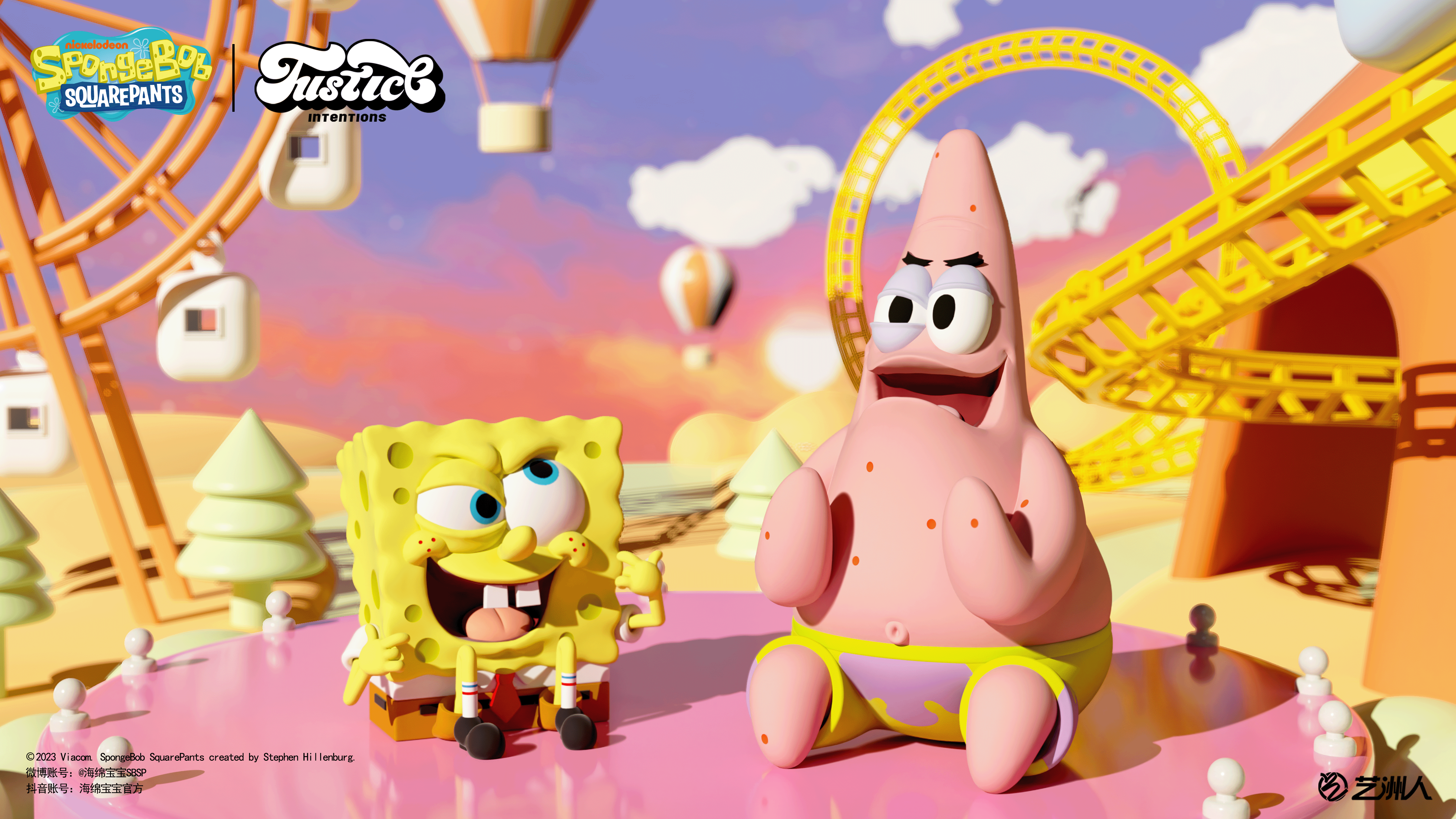 PRE-ORDER Justice Intentions Studio - SpongeBob SquarePants (Licensed) Statue(GK)