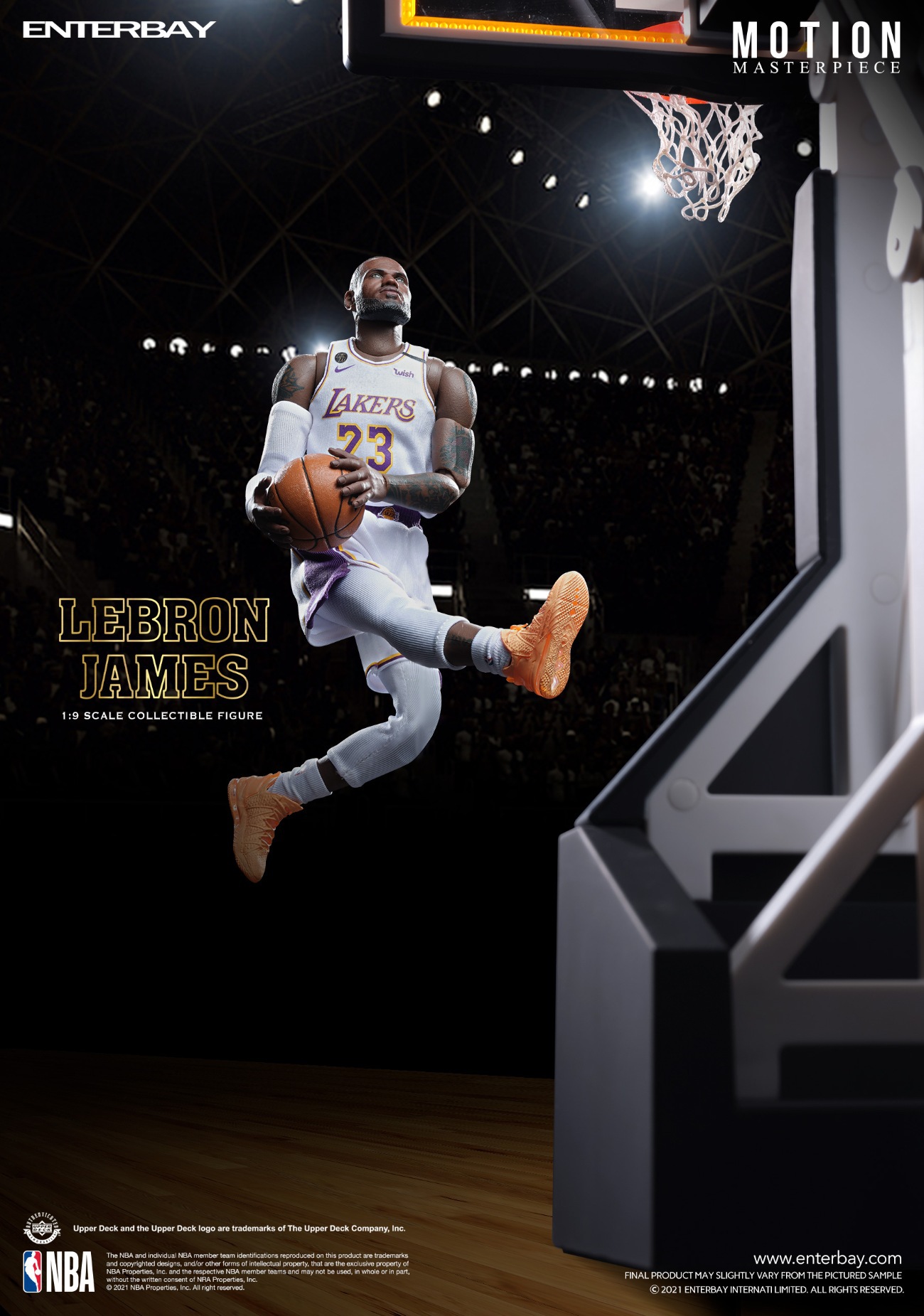 PRE-ORDER ENTERBAY Studio NBA Motion Masterpiece(MM-1210) 1/9 Statue(GK)