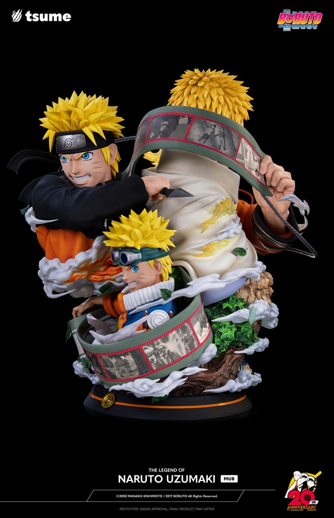 PRE-ORDER Tsume Studio - Naruto - THE LEGEND OF NARUTO UZUMAKI - MUB 1/1 Bust Statue(GK)