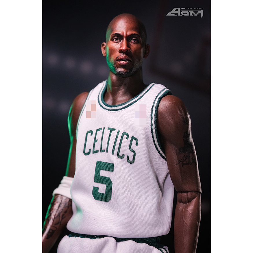 AOM TOYS Studio - NBA Aom16 Championship Big Three Series 08 Wolf King Garnett Set 1/6 Statue(GK)