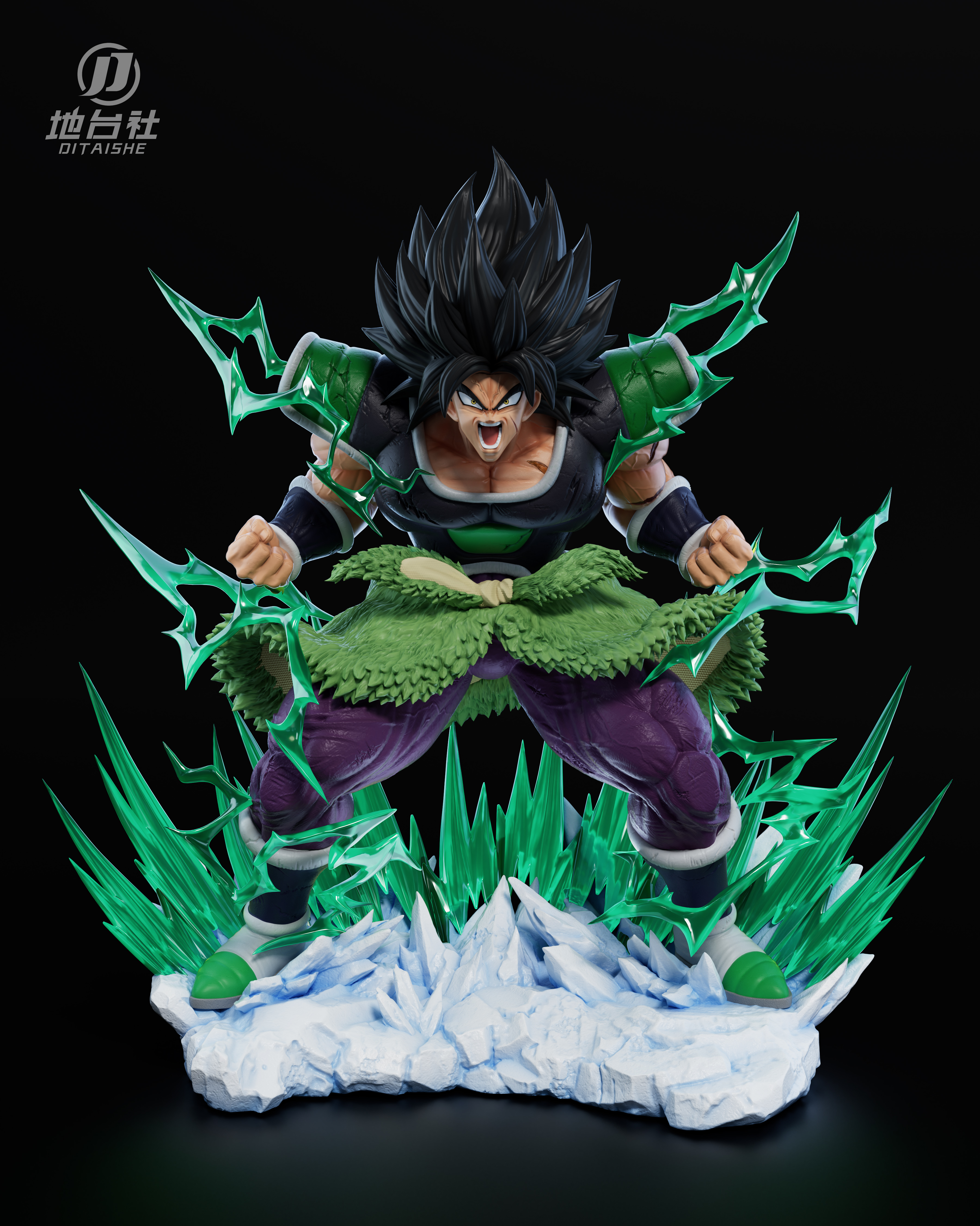 PRE-ORDER DiTaiShe Studio DRAGON BALL Broly with LED 1/3 & 1/6 Statue(GK)