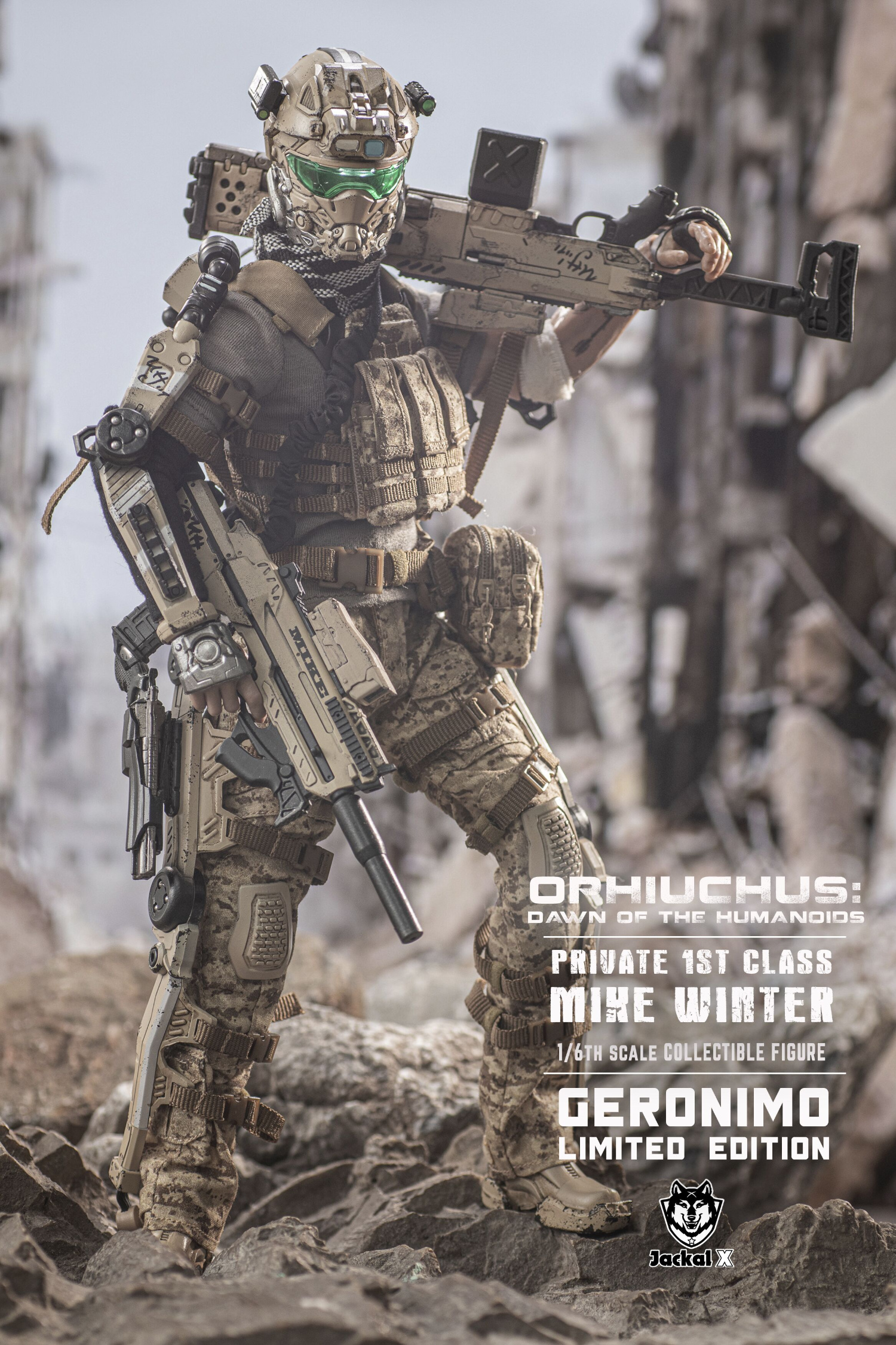 PRE-ORDER JackalX Studio Private 1st Class Mike Winter Geronimo JX016 1/6 Scale Action Figure