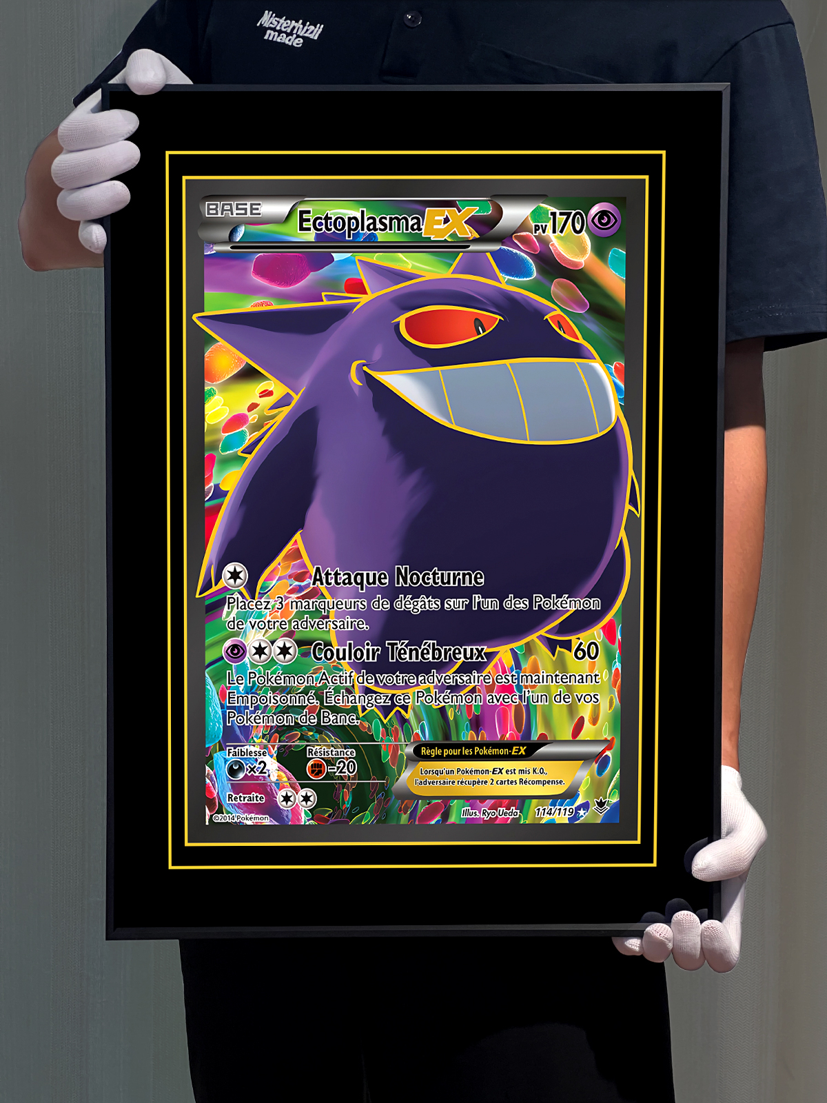 IN-STOCK LangRen Studio - Pokemon- Decorative Painting of Pokemon Gengar Scene Paint