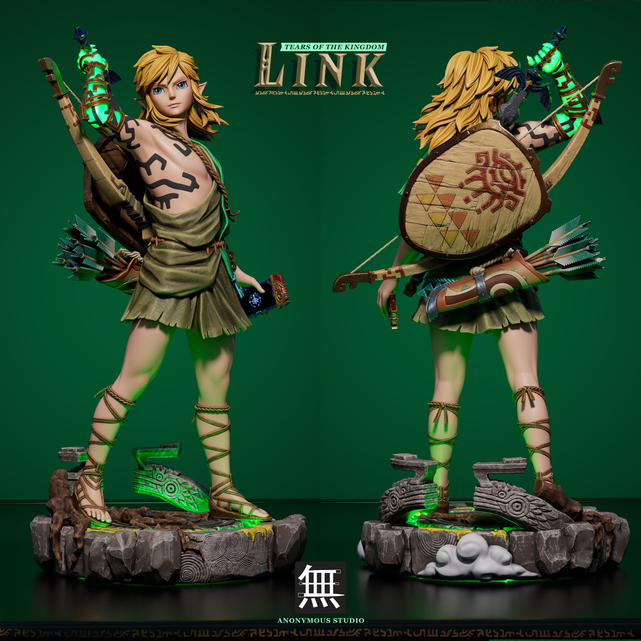 【PRE-ORDER】Anonymous studio Legend of Zelda tears of Kingdom Link 1/4 & 1/6 Statue(GK)