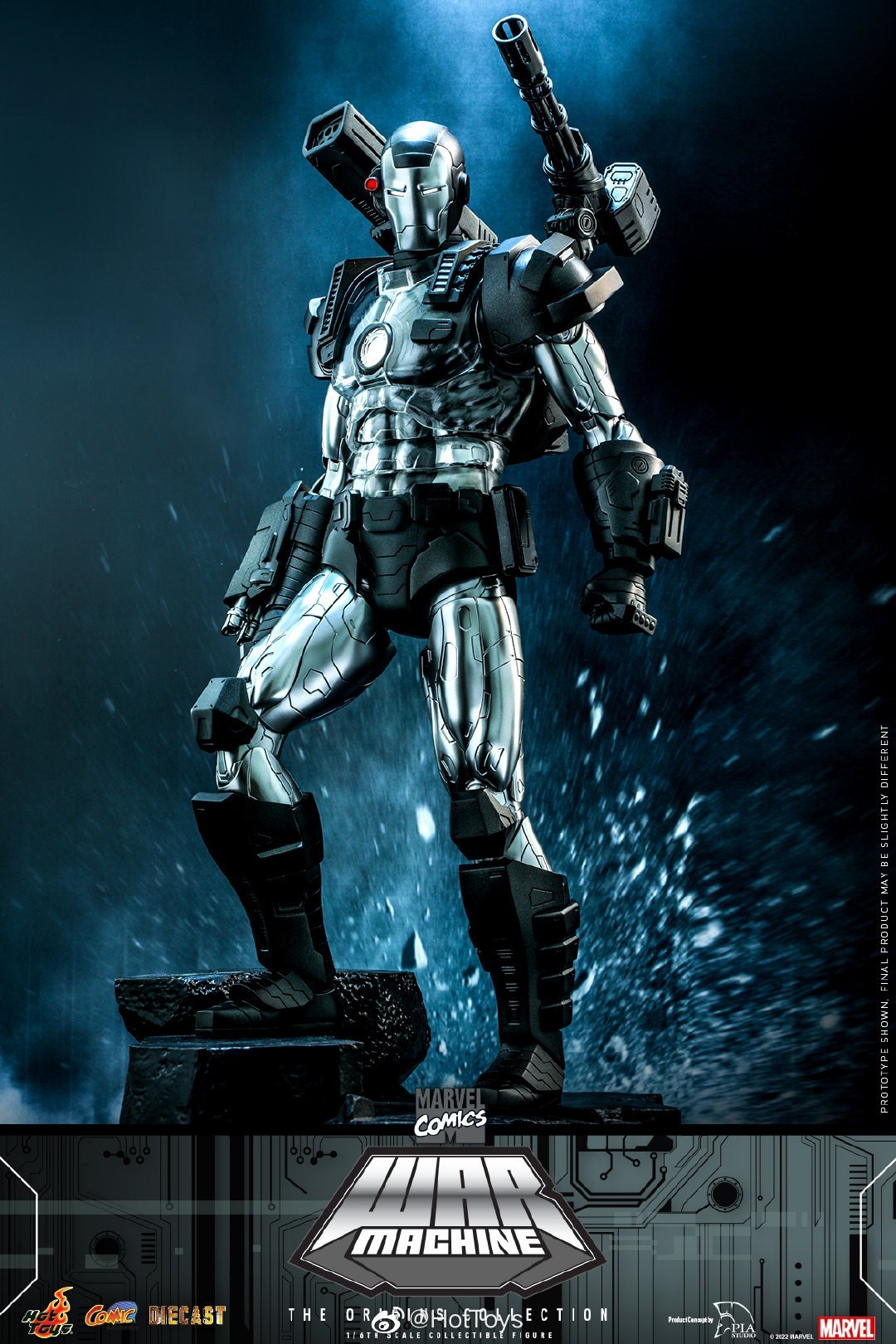 【Pre-order】Hot Toys War Machine CMS013D47 1/6 Scale Marvel Comics The Origins