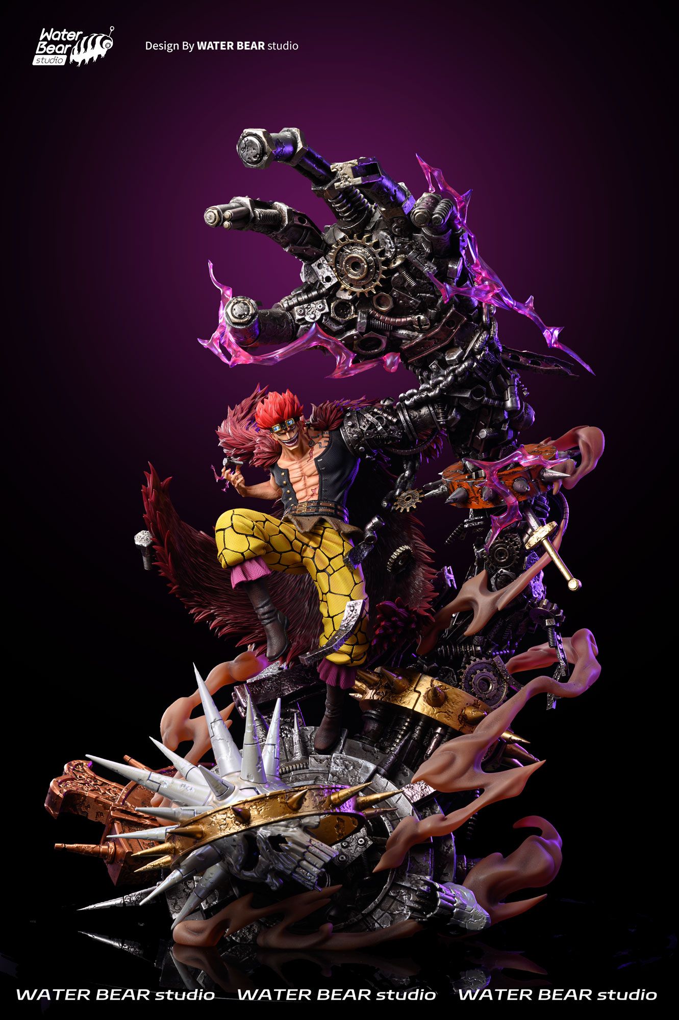 PRE-ORDER Water Bear Studio One Piece Eustass Kid with LED Statue(GK)