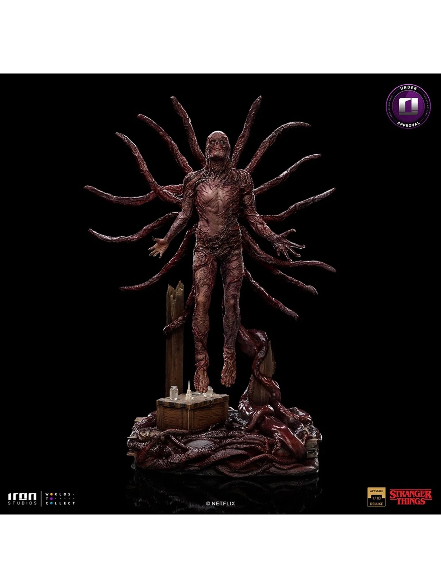 PRE-ORDER Iron studios - Stranger Things Vecna ( STRTH88723-10 ) 1/10 Statue(GK)