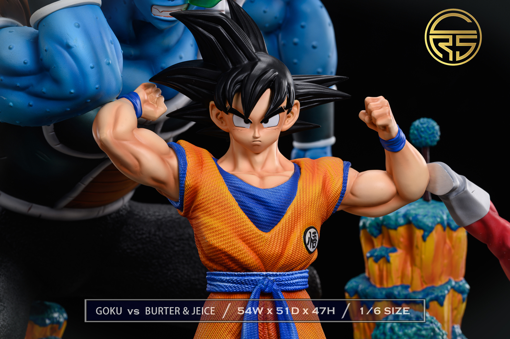 PRE-ORDER CRS Studio - Dragon Ball Goku vs Bart & Guise Statue(GK)