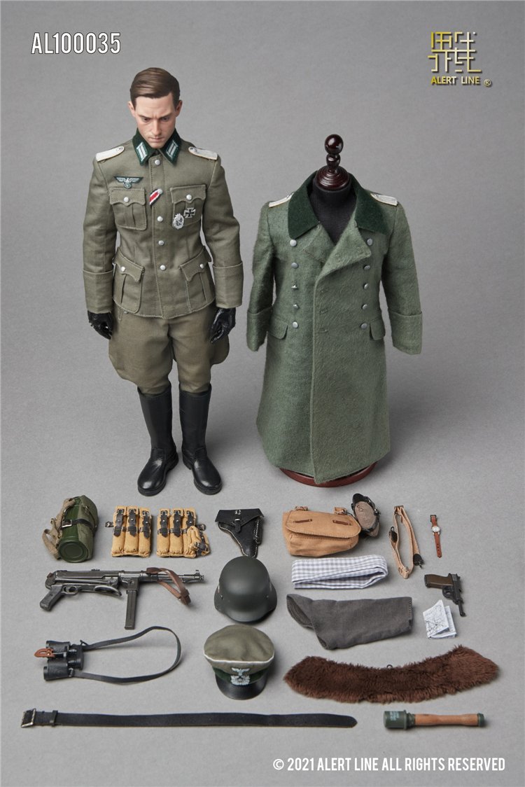 IN-Stock 1/6 Alert Line AL100035 WWII German Army Officer Action Figure