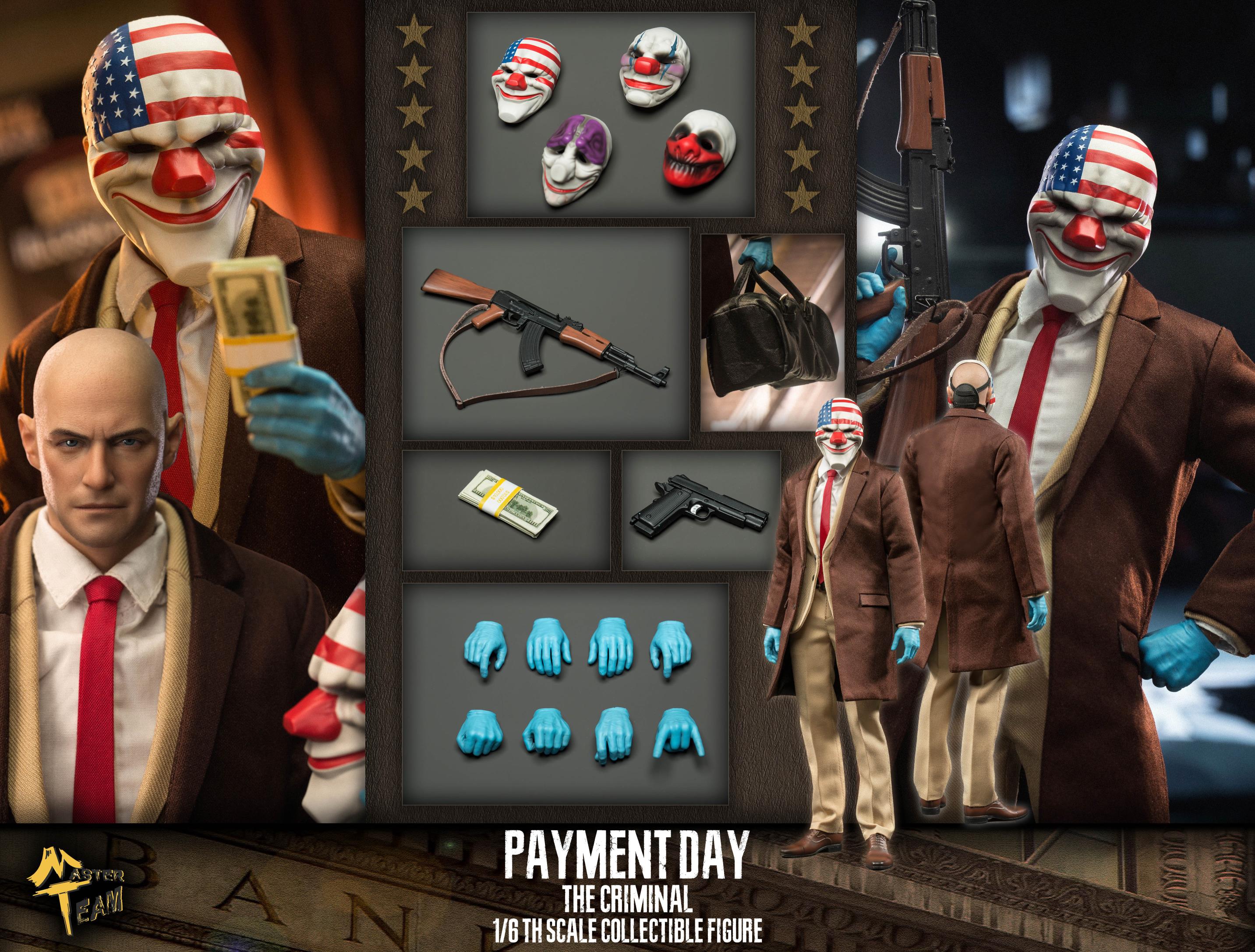Pre-order Payment Day The Criminal Action Figure (MTtoys013) 1/6 (Master Team)