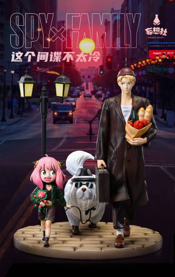 PRE-ORDER Parniod Society Studio SPY X FAMILY Loid Forger & Anya Forger Xcos 1/6 Scale Statue(GK)