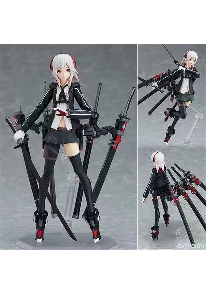 High School Student Girl Anime Max Factory Figma Figure Toys Action Collection Model Doll Brinquedos