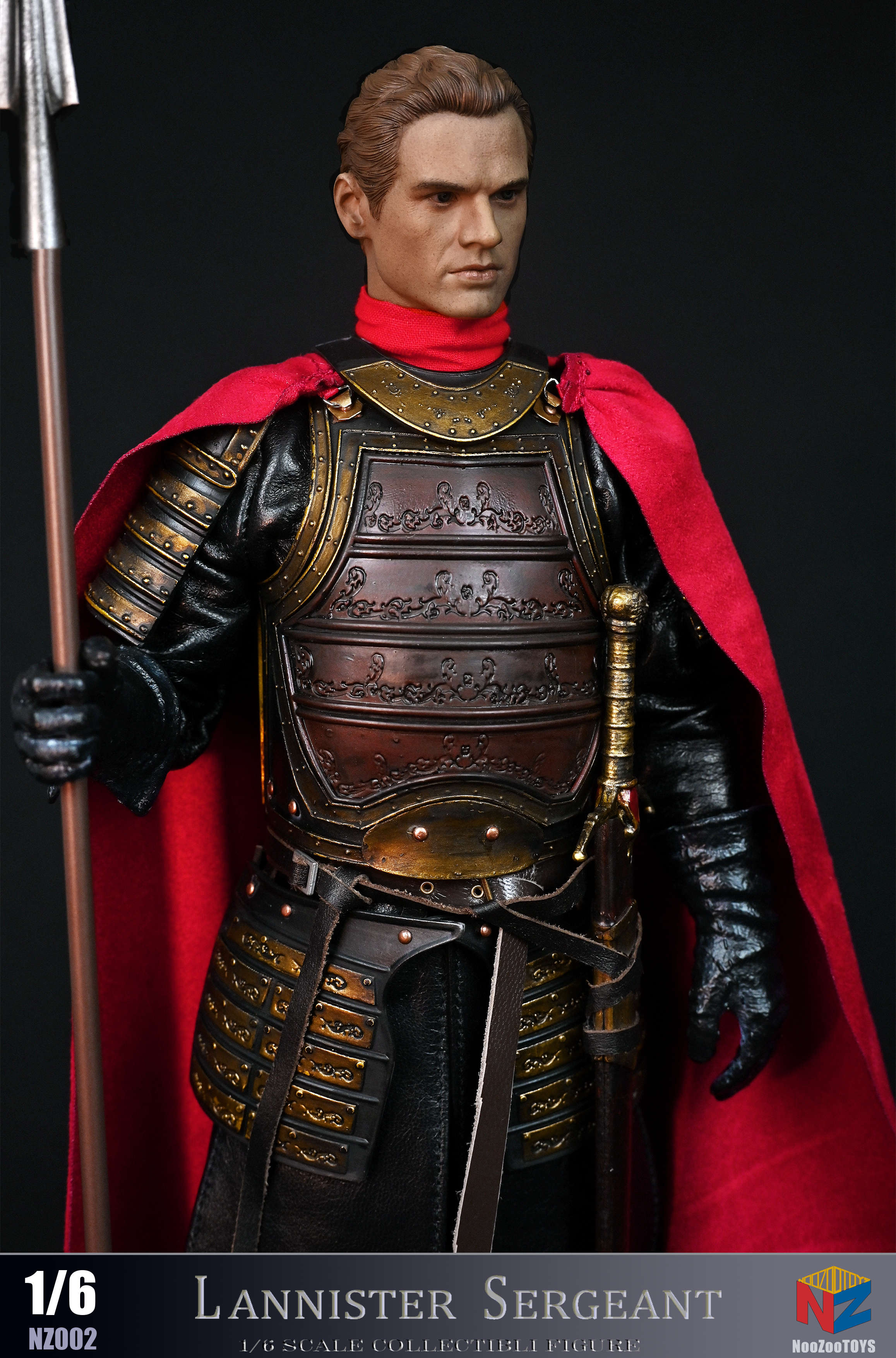 【IN STOCK】NOOZOOTOYS NZ001 1/6 Die cast alloy Lannister noble / Sergeant movable