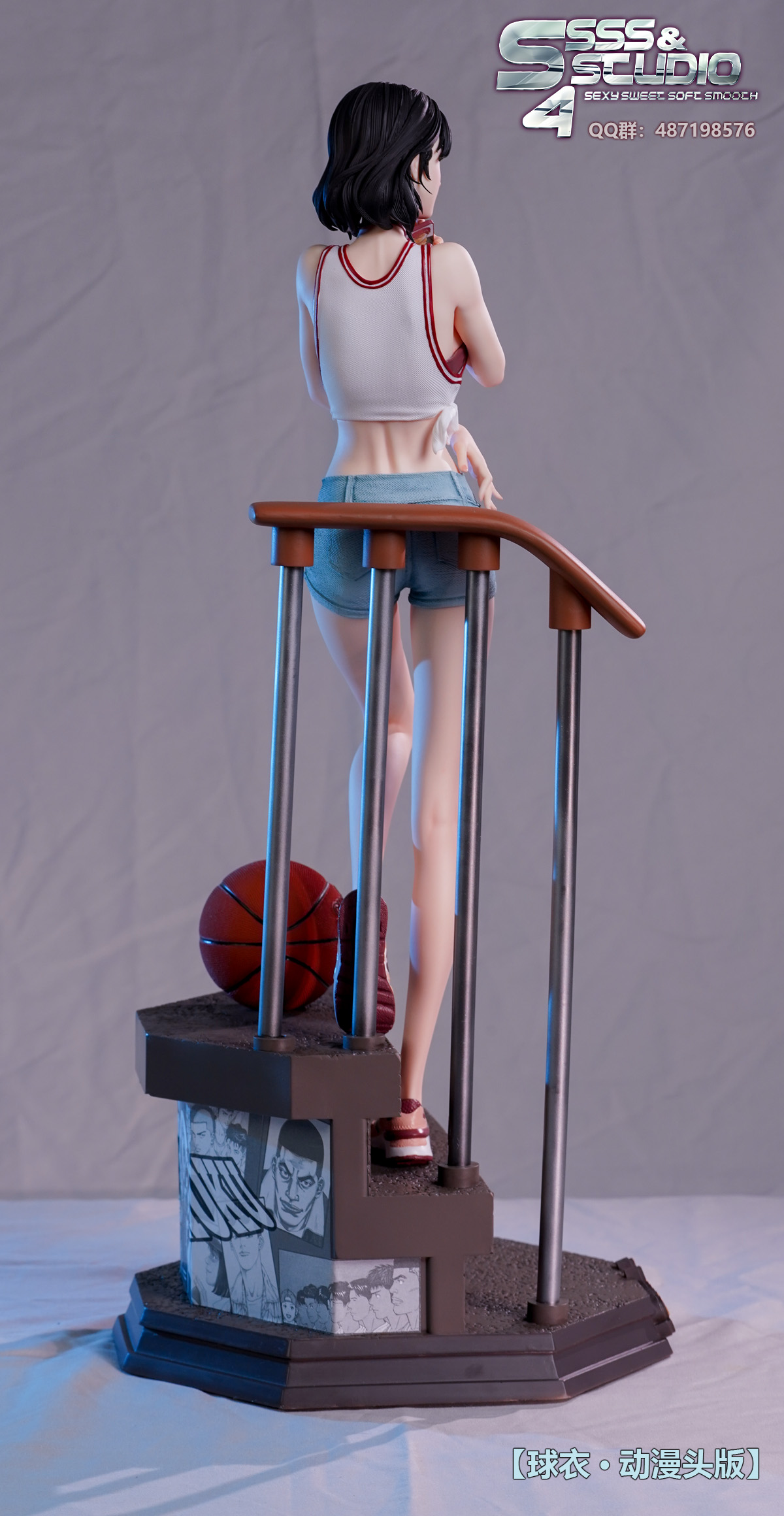 PRE-ORDER SSSS Studio - Slam Dunk Haruko Akagi 1/4 Statue(GK) (Adult 18+)