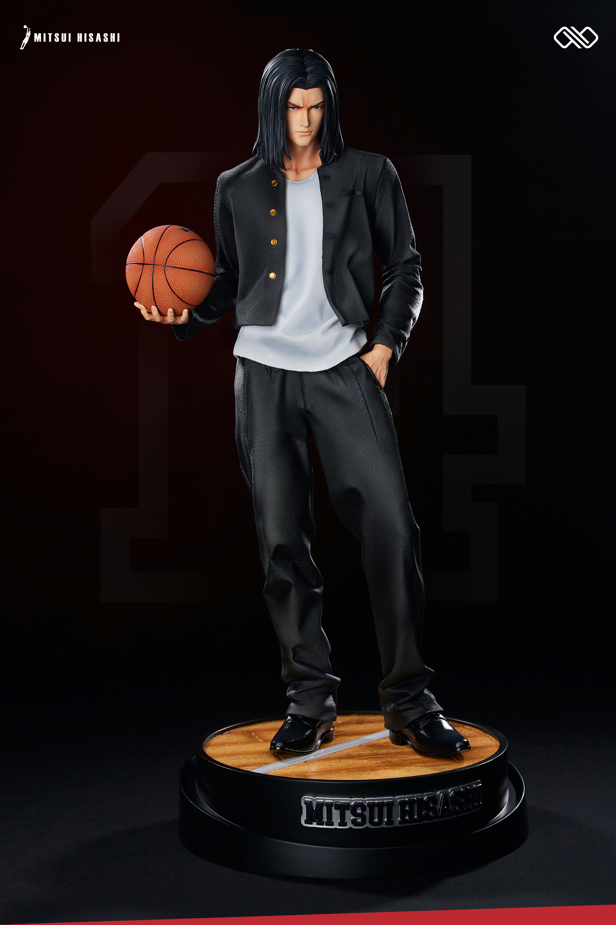 PRE-ORDER Unlimited Studio - SLAM DUNK - Long Hair Hisashi Mitsui –1/6 & 1/4 Statue(GK)