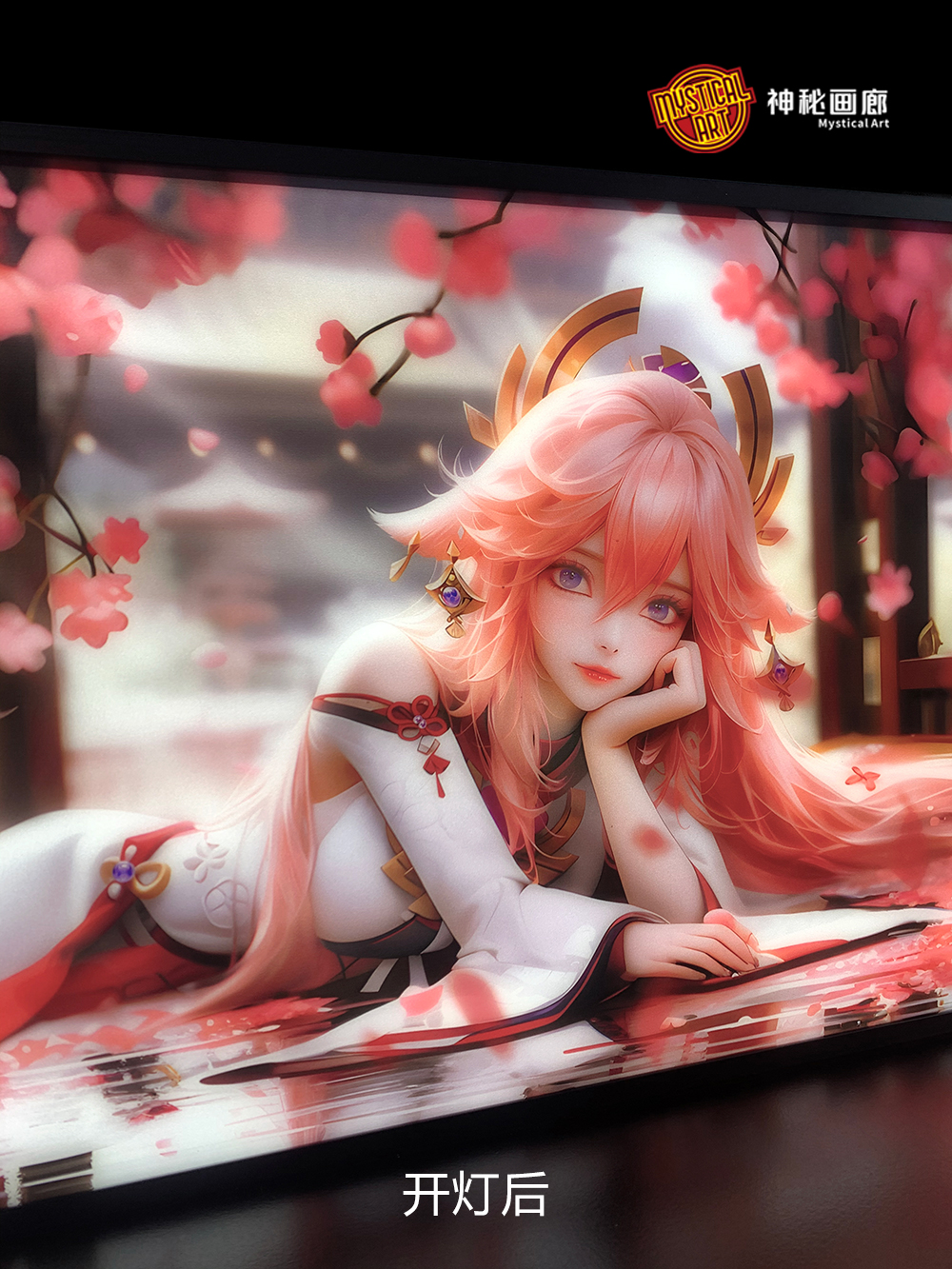 PRE-ORDER Mystical Art Studio - Genshin Impact - Decorative Painting of Yae Miko Scene