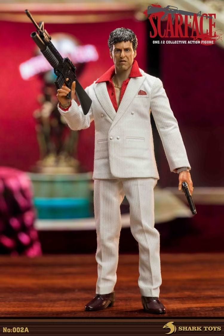 In-Stock SHARK TOYS 1/12 Scale of Furious Tony Action Figure (DX ver)002B