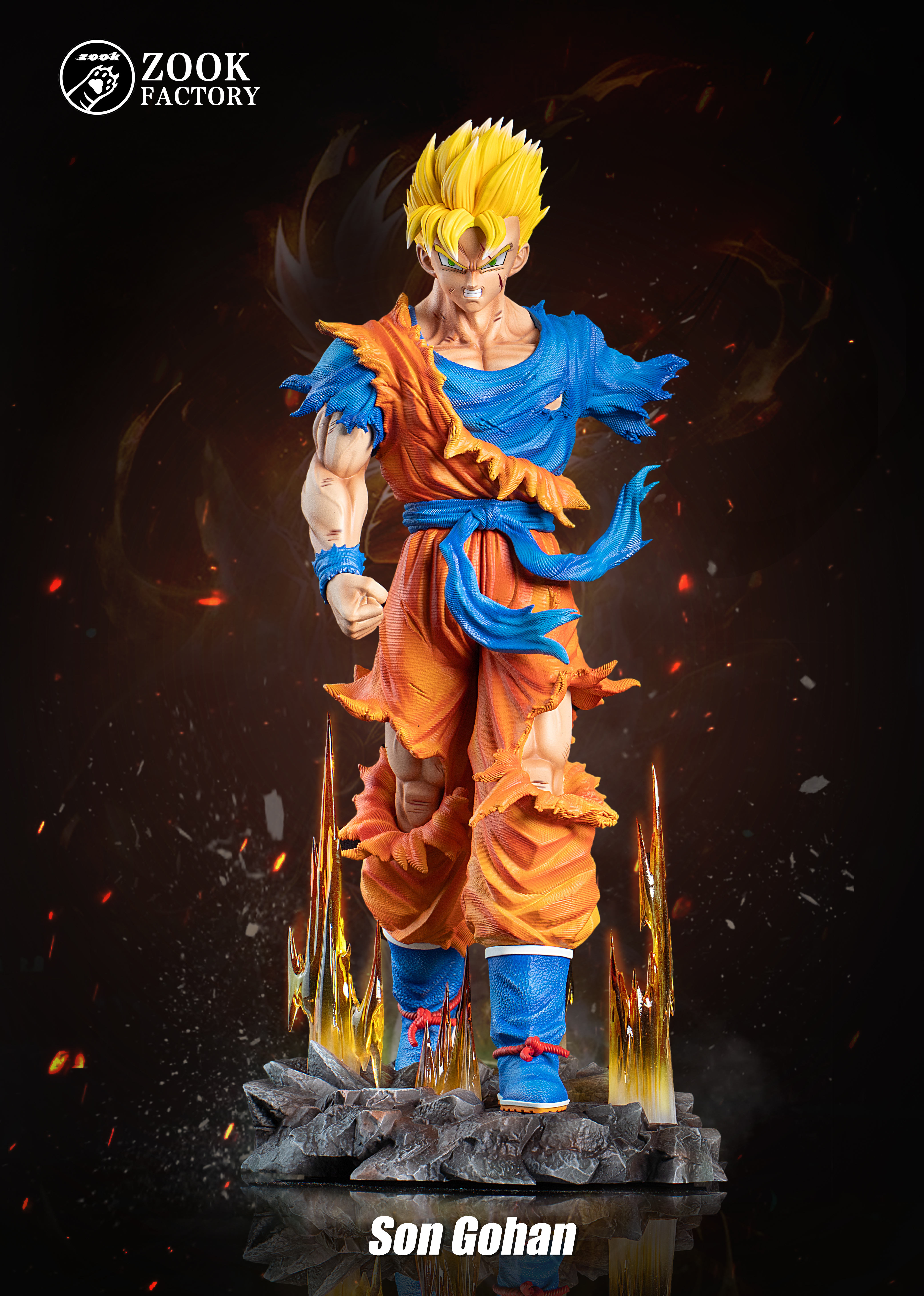 PRE-ORDER ZooK Factory Studio - Dragon Ball Future Son Gohan 1/6 Scale Statue(GK)
