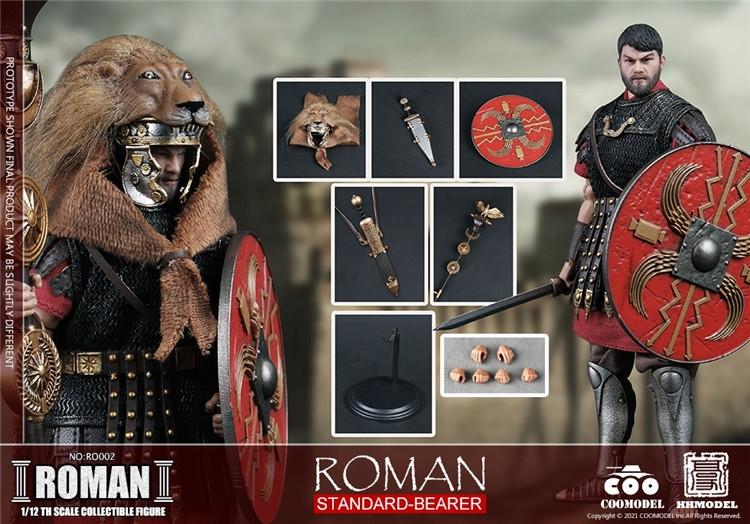 【IN-Stock】 1/12 COOMODEL Roman RO002 ROMAN Series Bearer Action Figure