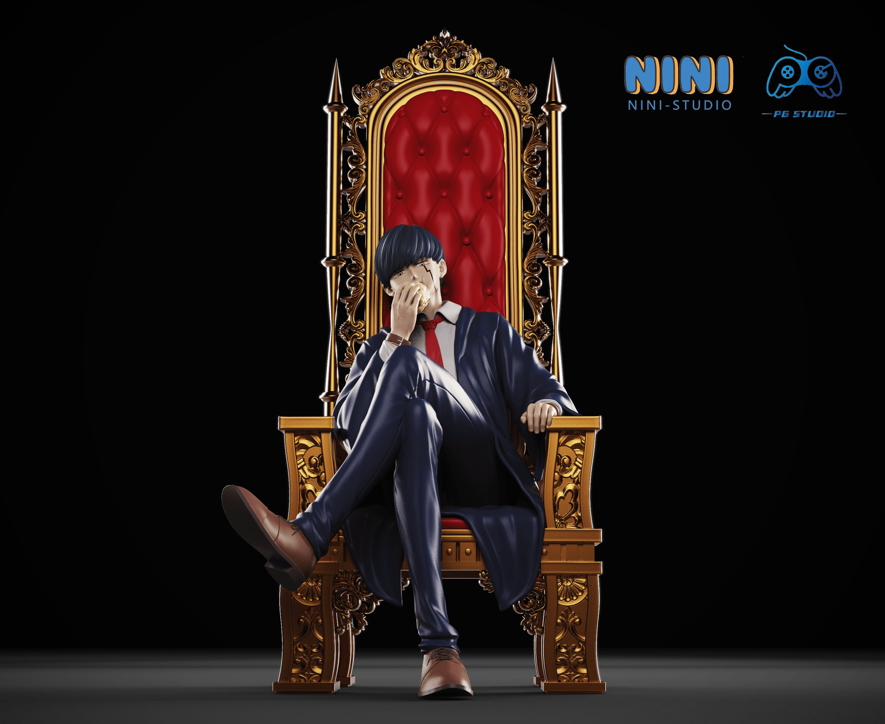 PRE-ORDER NiNi Studio & PG Studio - Mashle: Magic and Muscles Mash Burnedead 1/6 Statue(GK)