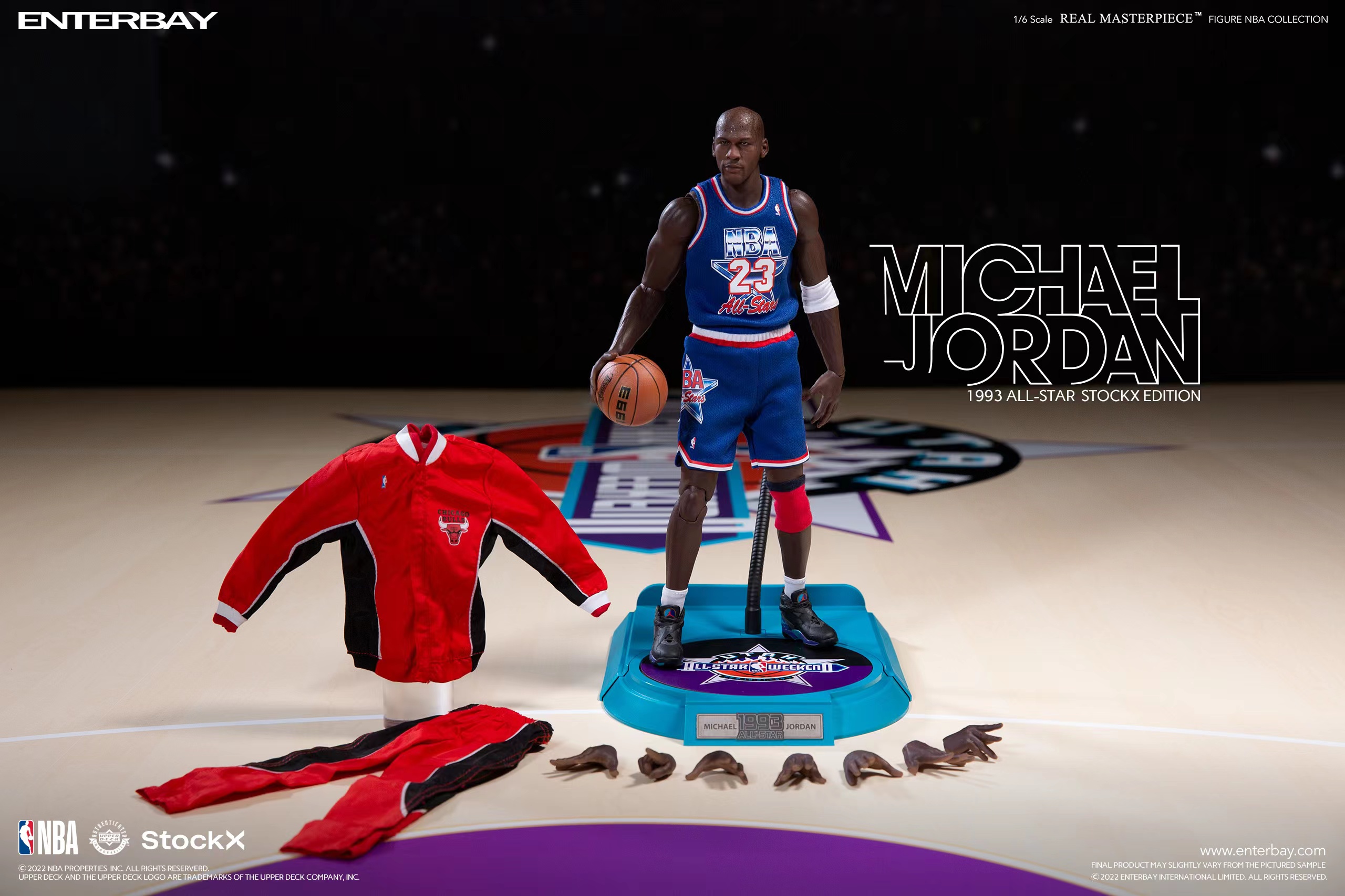 PRE-ORDER ENTERBAY Studio NBA Real Masterpiece Michael Jordan (RM-1093) 1/6 Action Figure