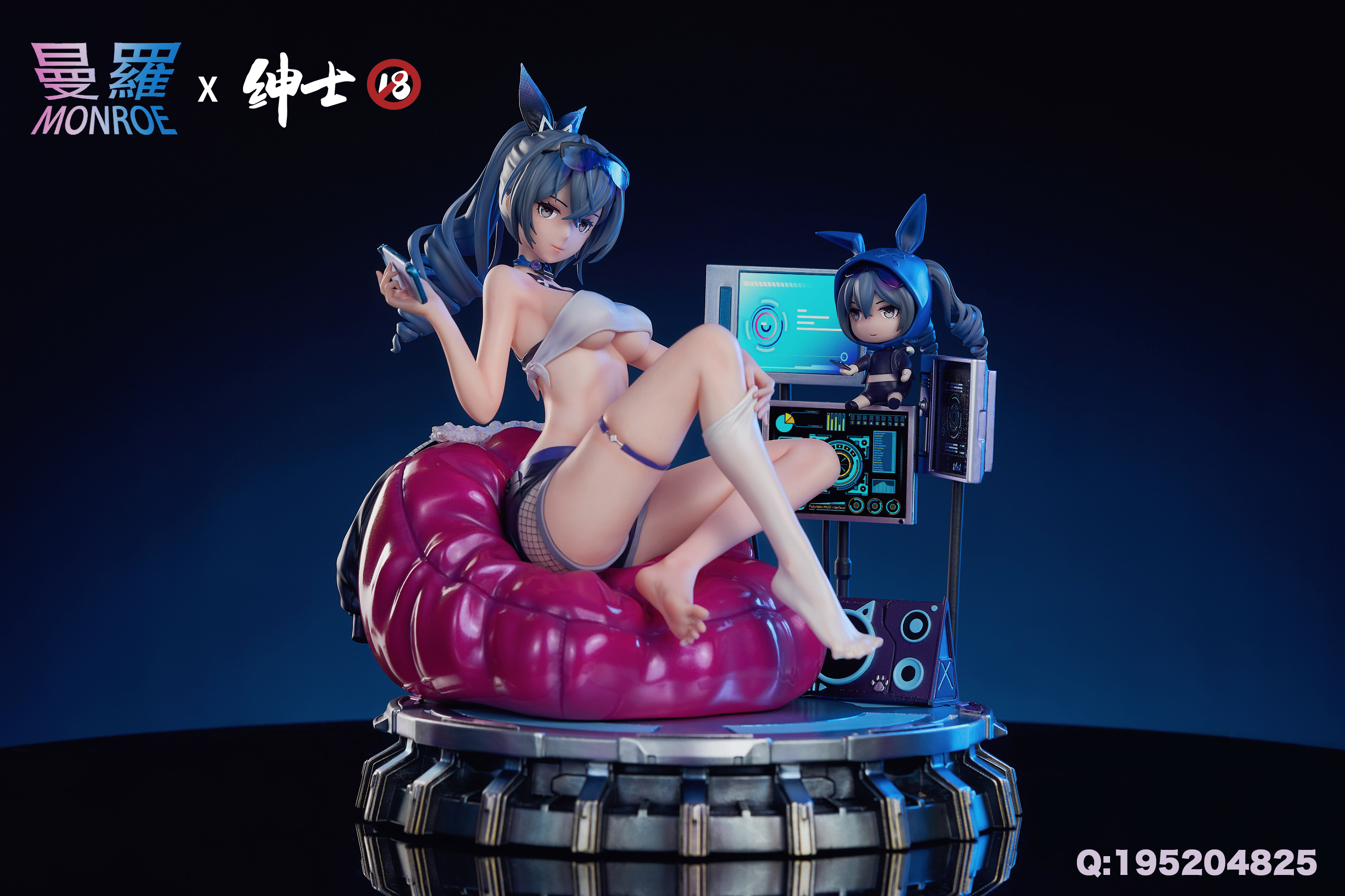 PRE-ORDER Gentleman 18 Studio - Honkai: Star Rail - Silver Wolf 1/6 Scale Statue(GK) (Adult 18+)